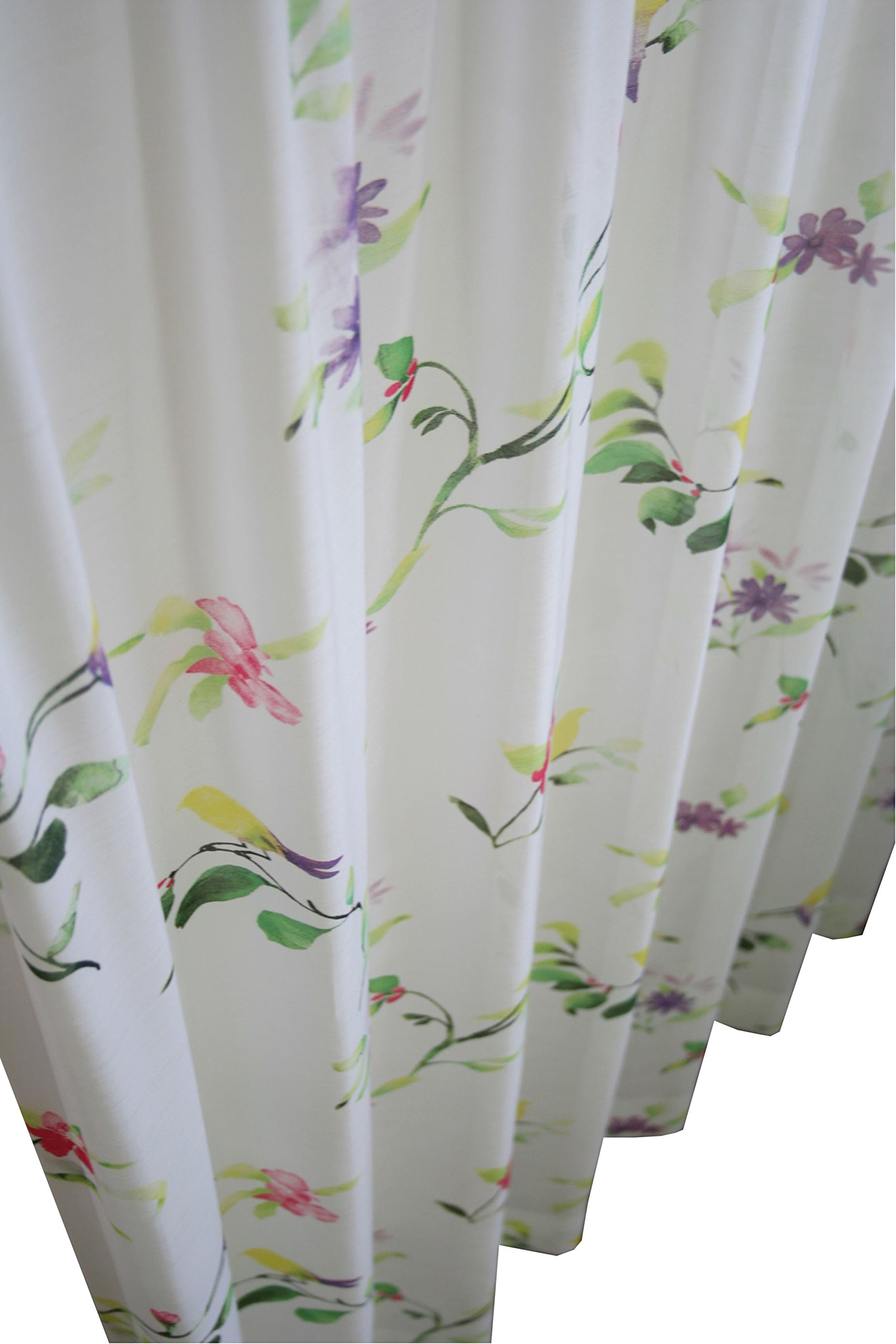 Amazon｜インテリックス セミオーダー 遮光防炎レースカーテン1組2枚