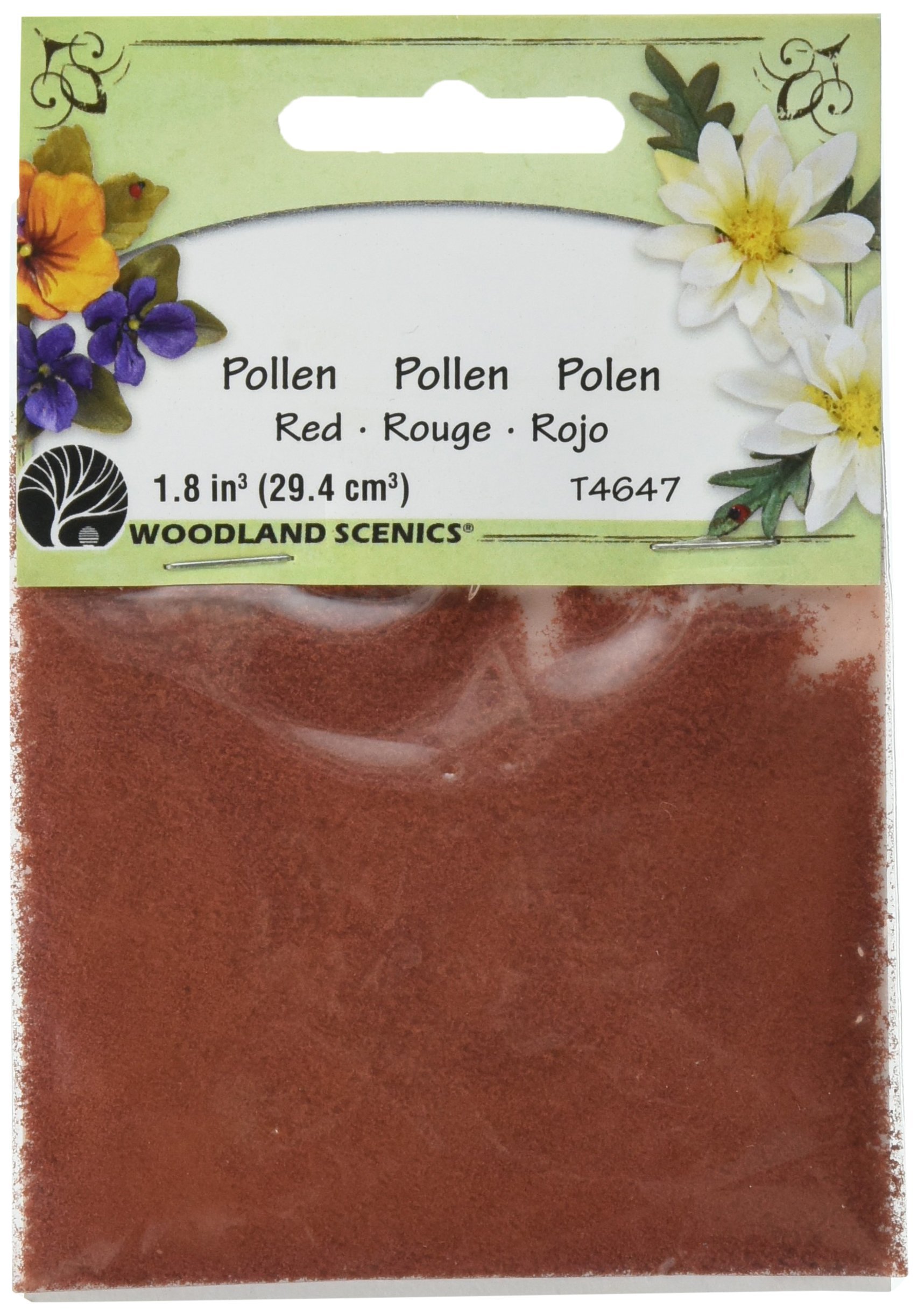 Woodland Scenics T46-47 Pollen, 1-Ounce, Red