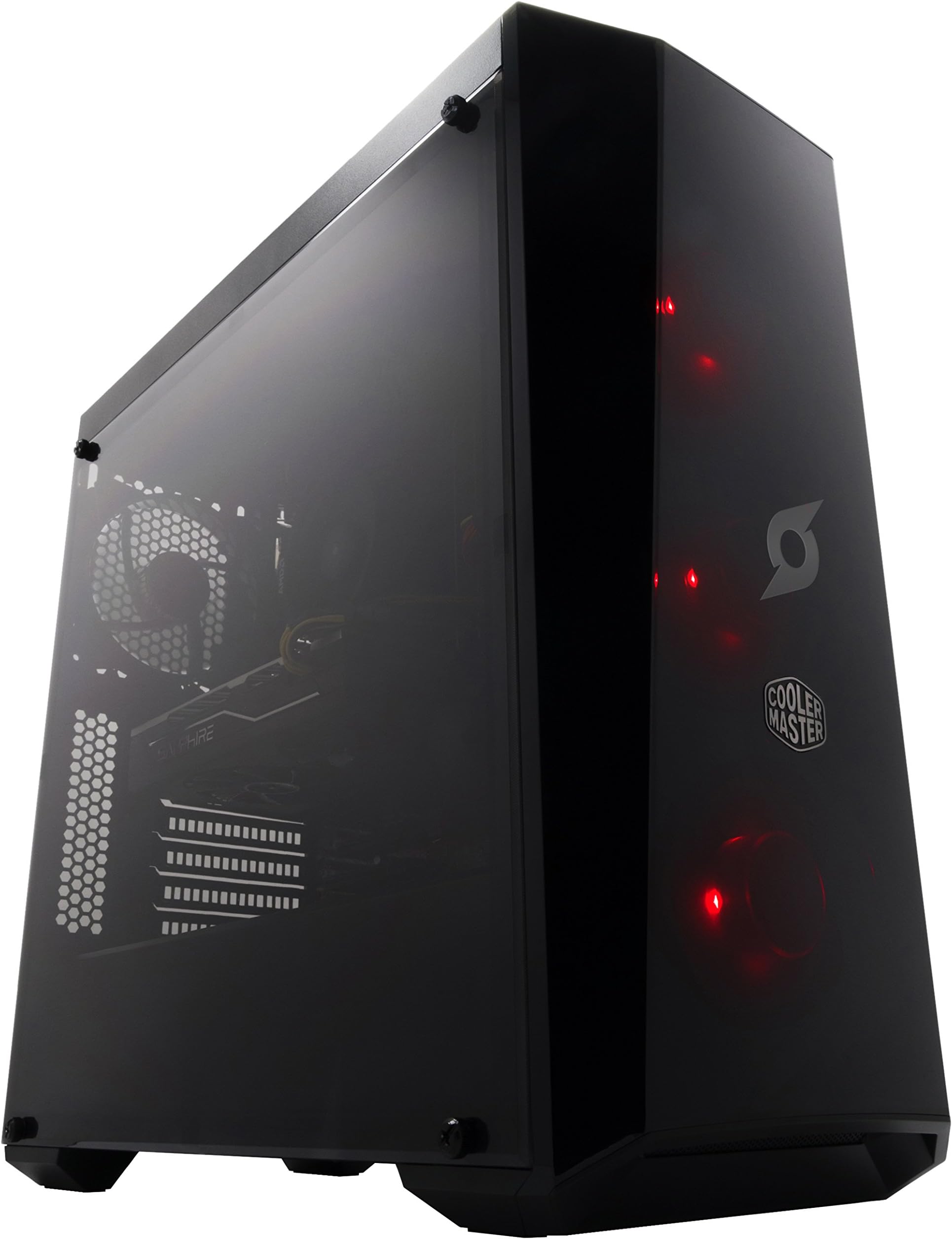 Zoostorm Stormforce Onyx Gaming PC - (Black) (AMD Ryzen 5 1500X Wraith, 8 GB RAM, 1 TB HDD Plus 120 GB SSD, AMD RX 570 Graphics Card, Windows 10 Home)