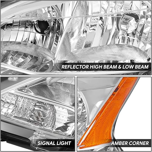 Miniatura 3 de DNA MOTORING Faro LED DRL estilo OE izquierdo compatible con Nissan Sentra 2013-2015, OEM-HL-0216-L