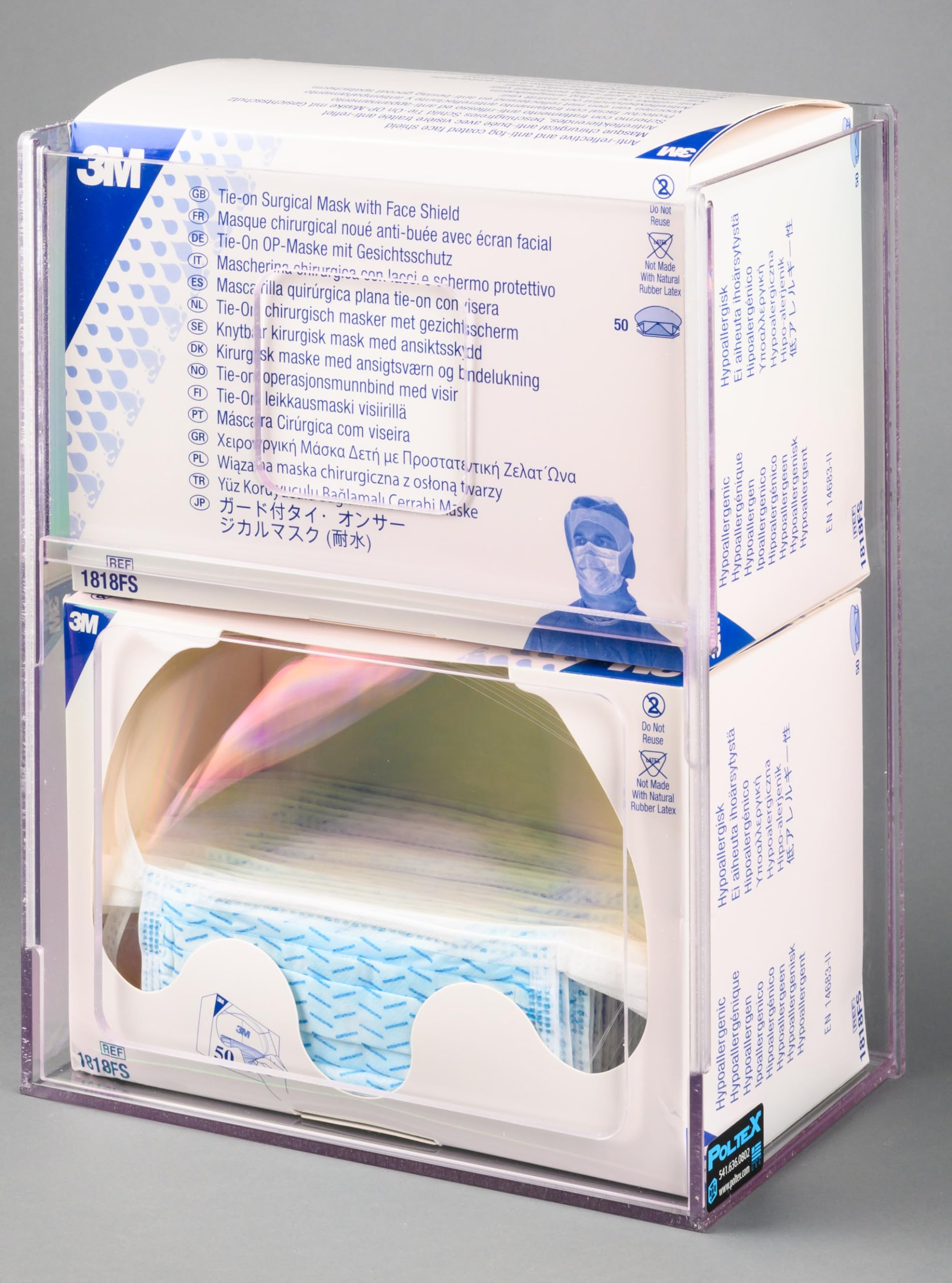 Face Mask w/Shield Holder 1818FS-2 Visual Management (Magnet 4)