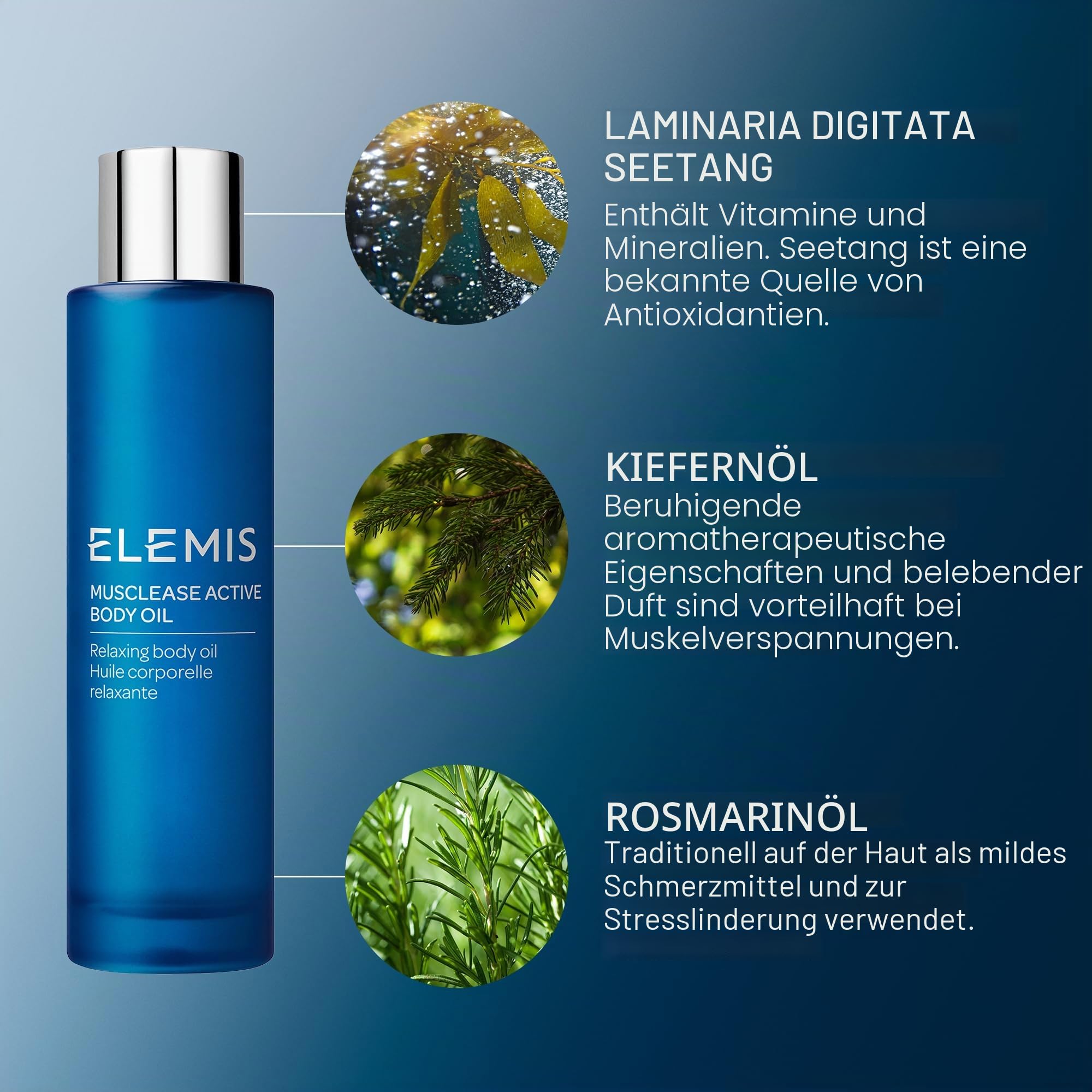 Elemis Active Body Concentrate Musclease , 1er Pack (1 x 100 ml)