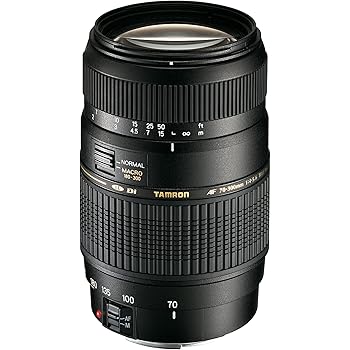 Tamron Auto Focus 70-300mm f/4.0-5.6 Di LD Macro Zoom Lens for Canon Digital SLR Cameras (Model A17E)