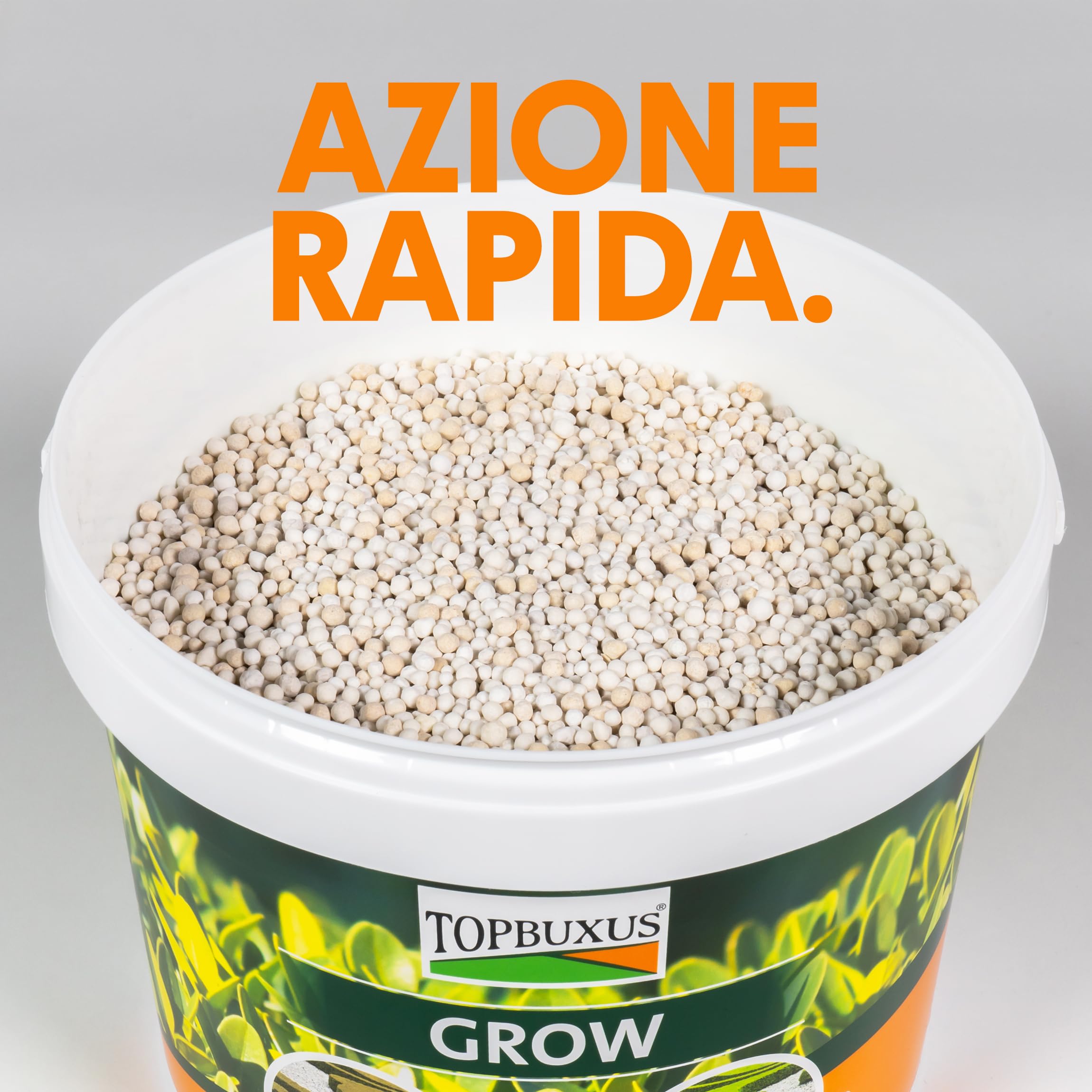 TOPBUXUS GROW - Fertilizzante Granulare per Bosso - Azione Rapida - 500g per 10m2