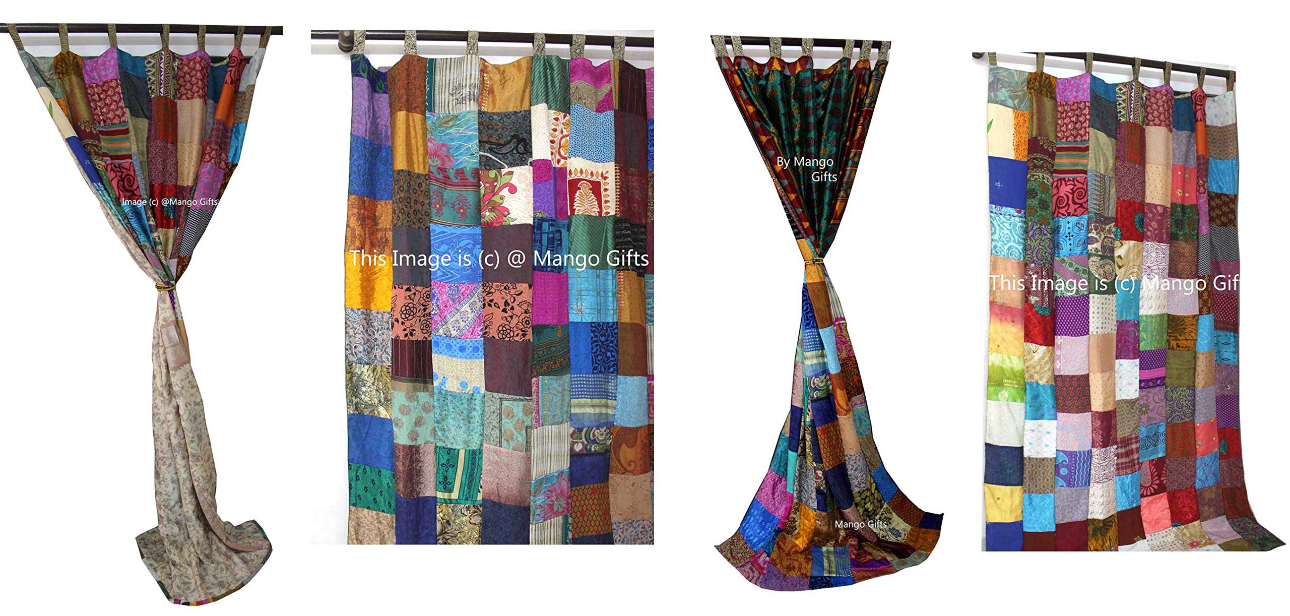 Rideaux Indiens Artisanaux | Décorations Maison | Pankaj e-Boutique