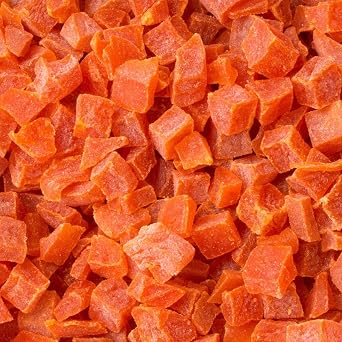 Dried Papaya 1 KG | Sweet Exotic Fruit Snack | Natural | Bulk pack