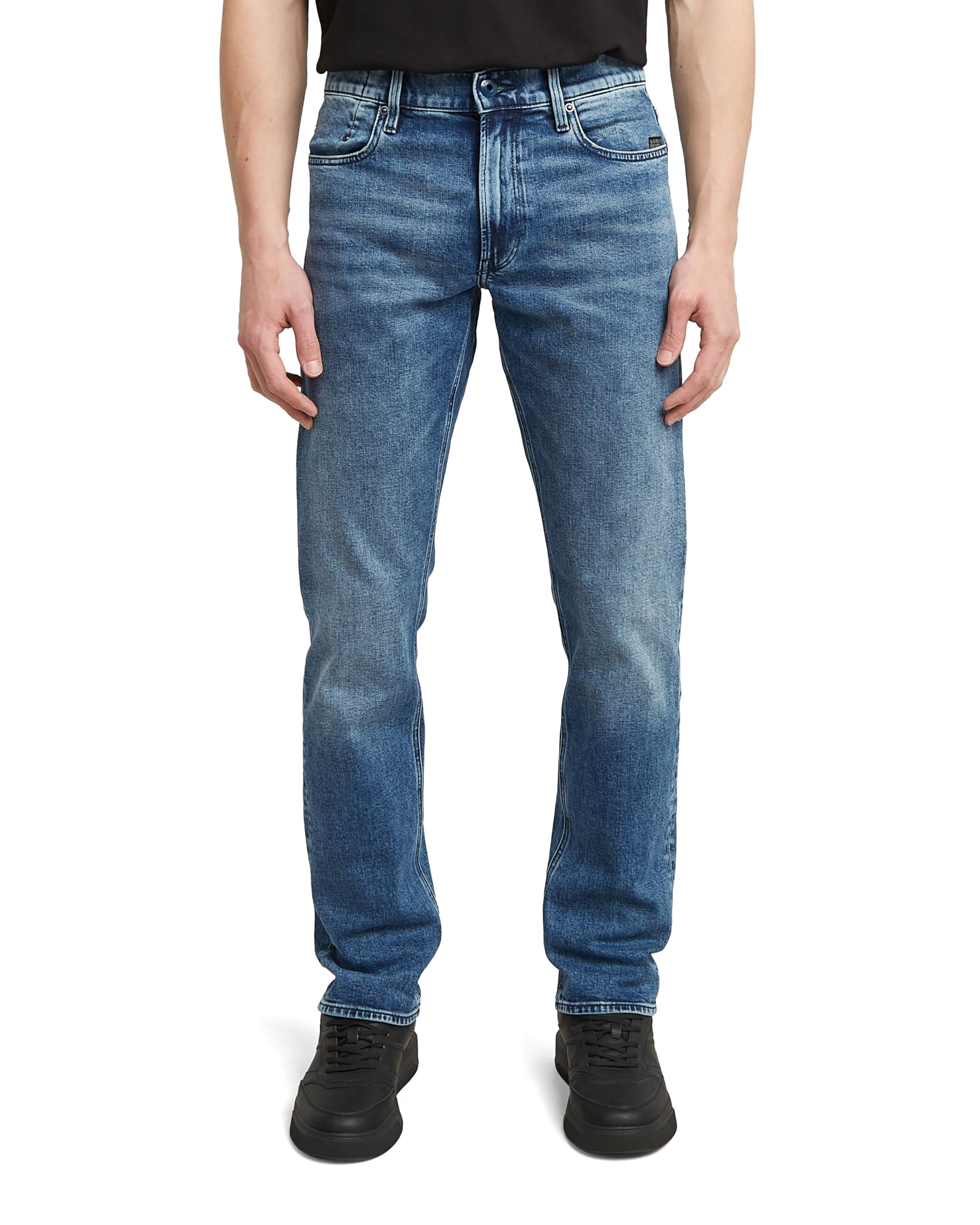 G-STAR Mosa Straight Jeans Uomo, Blu (Faded Cascade D23692-c052-c606), 27W / 32L