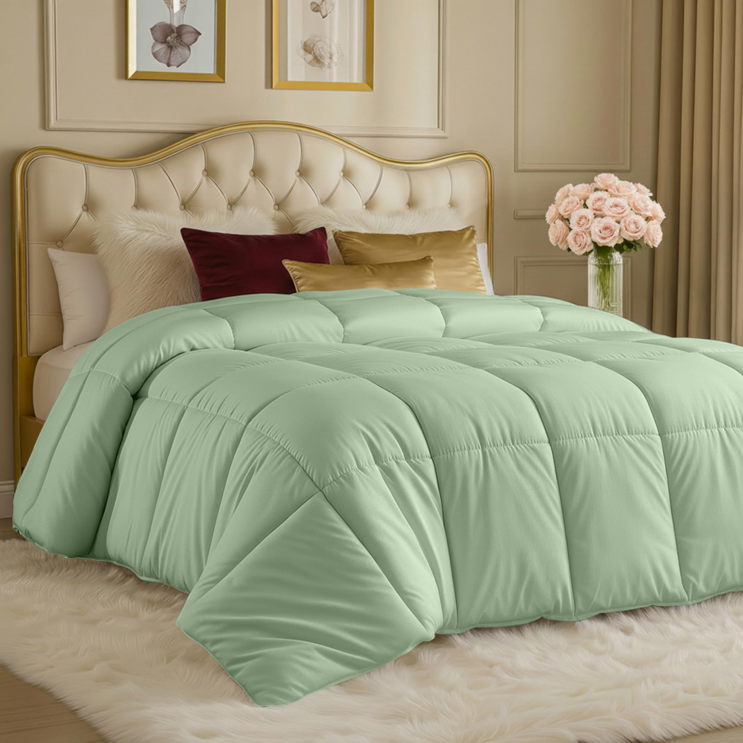 Utopia Sage Comforter Insert