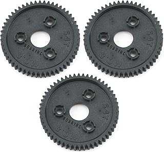 Bobby_RC Spur Gear 54T 0.8 32 Pitch(3pcs) (3956) Compatible with Rustler Slash Stampede 4x4 VXL