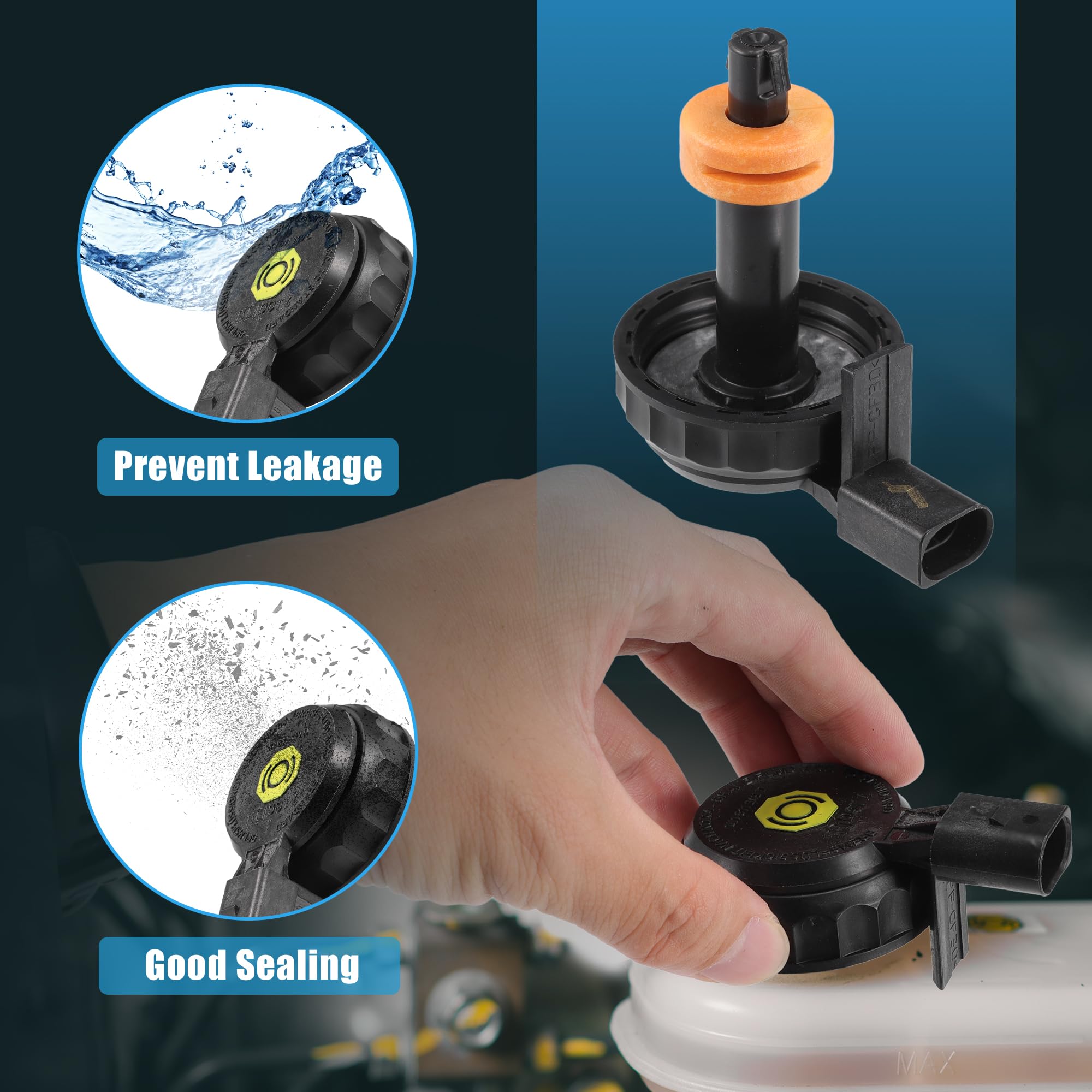 Amazon.com: X AUTOHAUX Brake Master Cylinder Cap Cover No  