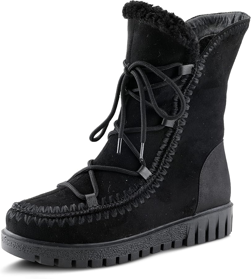 Amazon.com | Azura Stich Women's Snow Boots | Shoes for Women with