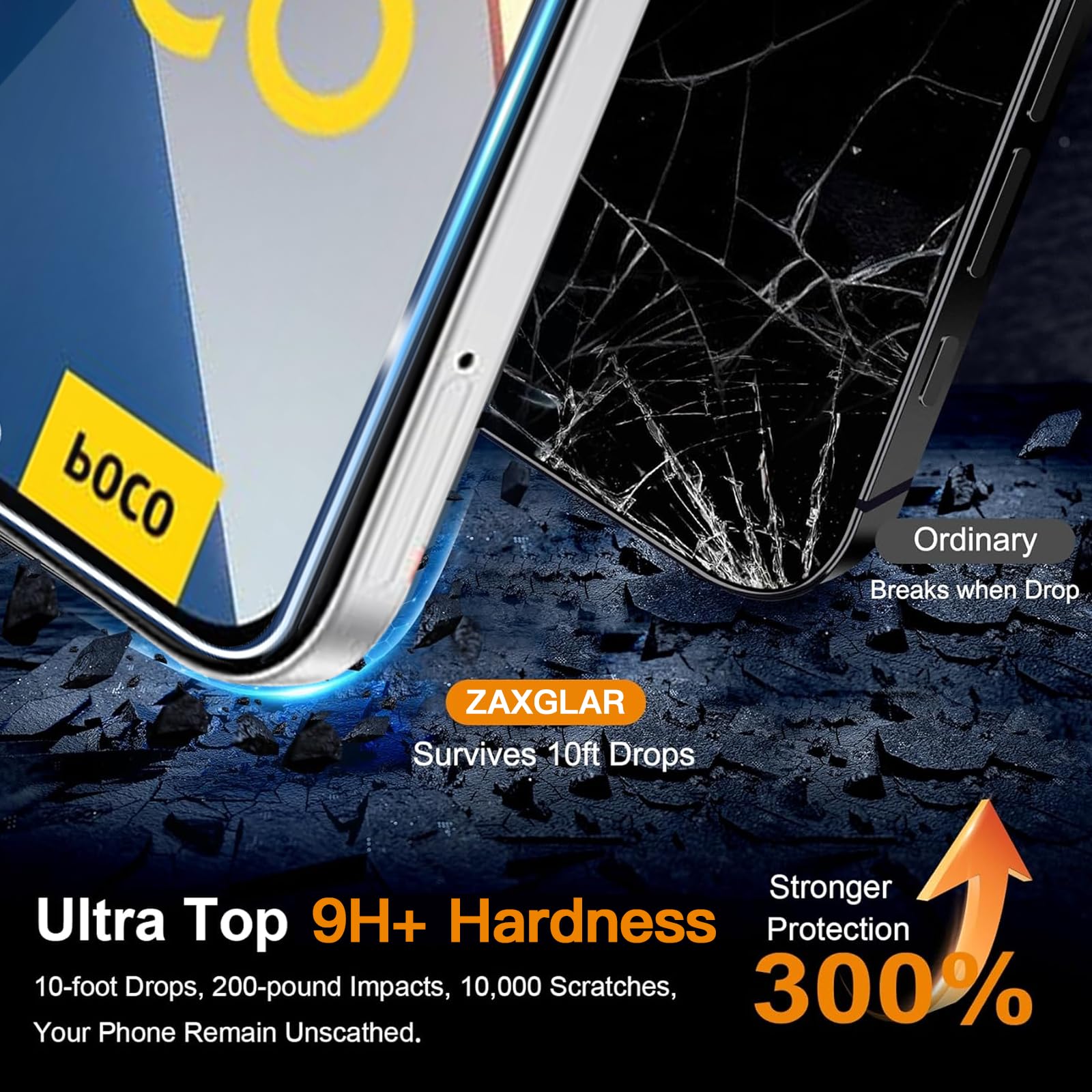 Funda Para Xiaomi Poco M7 Pro 5g Armor + Cristal Templado 9d Azul Poco Funda Para Xiaomi Poco M7 Pro 5g Armor + Cristal Templado 9d Azul Poco