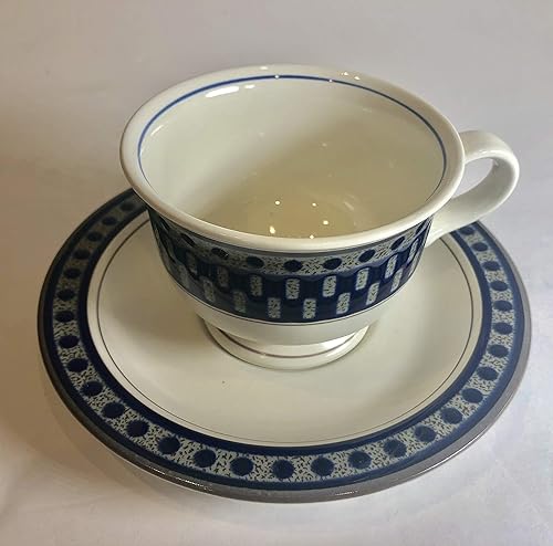 Miniatura 1 de Mikasa Aztec Blue Tea Platillo solo 1 izquierda