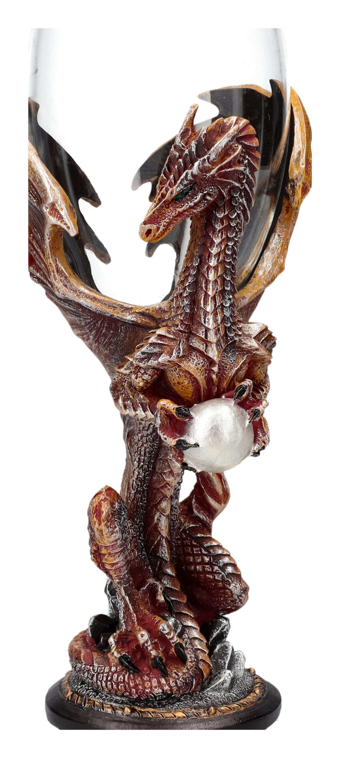 Copa de dragón Rock Blade by Ruth Thompson, 150 ml, copa de vino, copa de dragón, decoración gótica