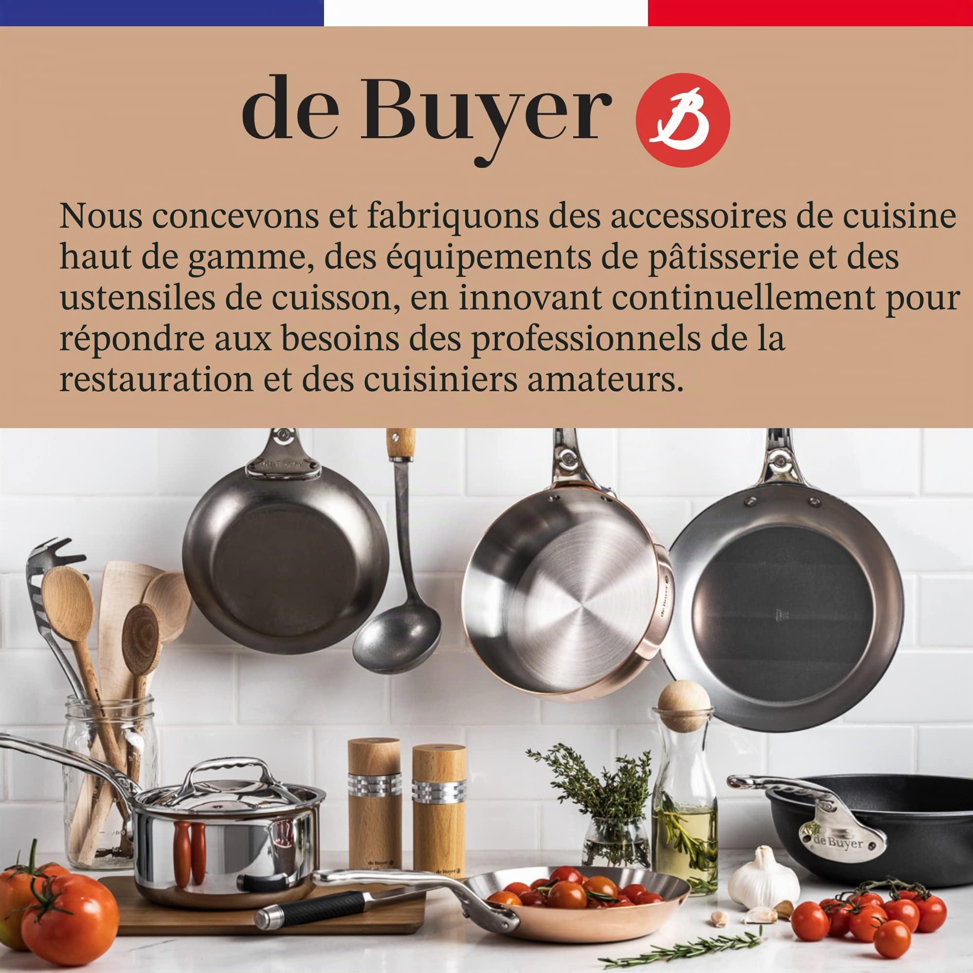 DE BUYER DŽcoupoir Plastique Rond cannelŽ 2 ˆ 10 cm Assortis x 9, Ivoire