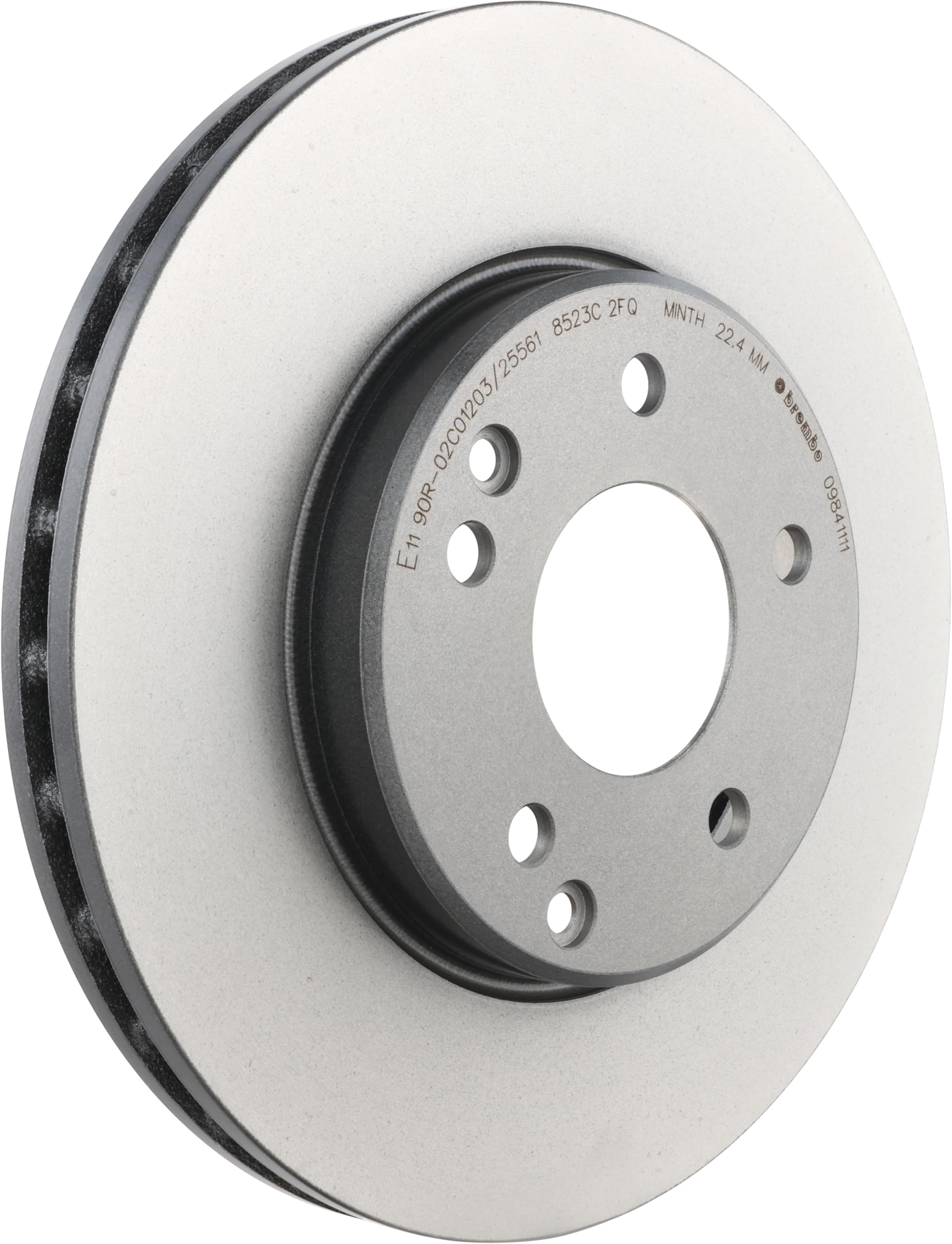 Brembo 09.8411.11 Front Uv Coated Brake Disc - Set of 2