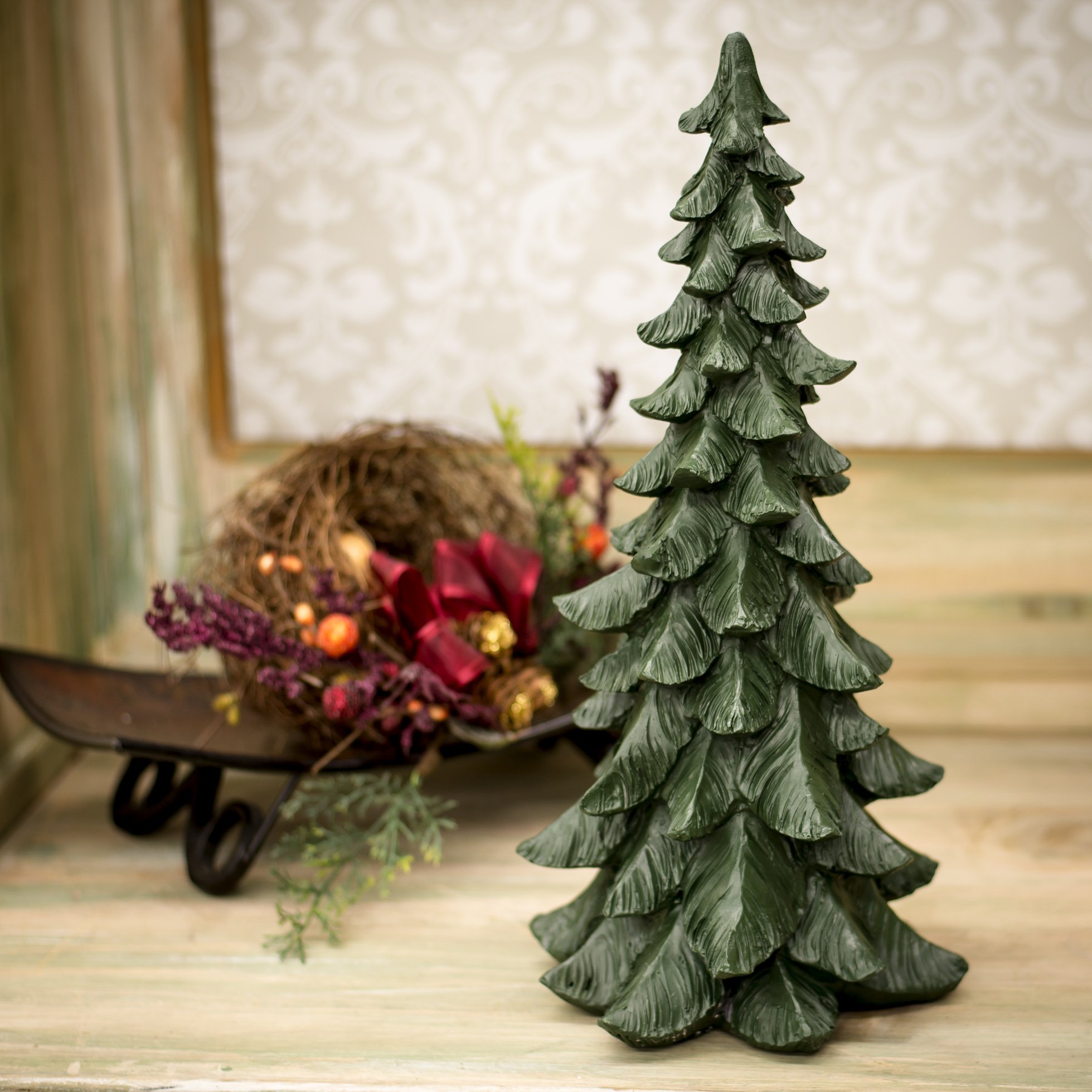 Amazon.com: Slifka Sales Co. 14 Inch Tall Resin Tabletop Spruce