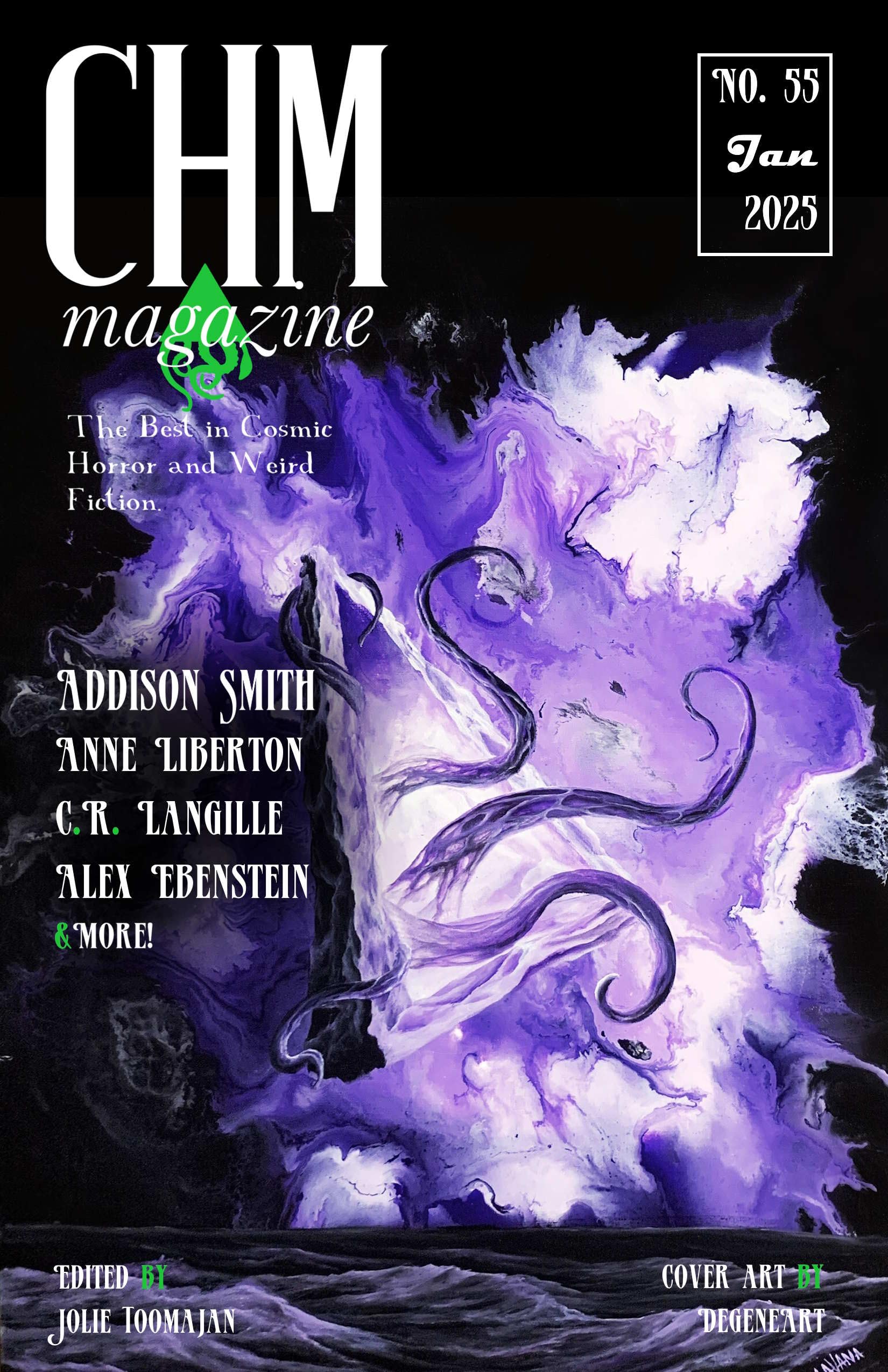 Cover of Cosmic Horror Monthly, January 2025