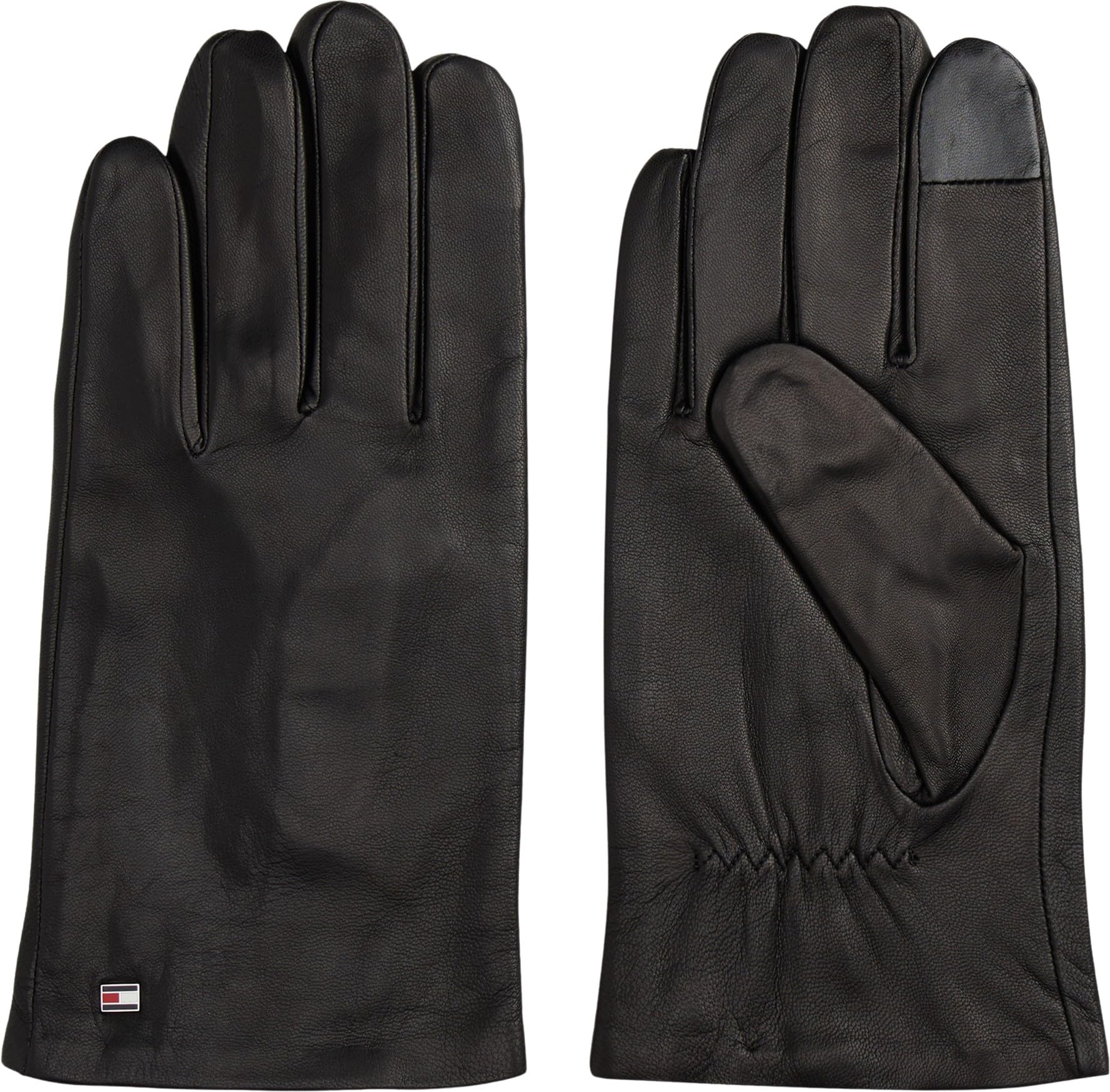 Tommy Hilfiger Herren Handschuhe Essential Flag aus Leder