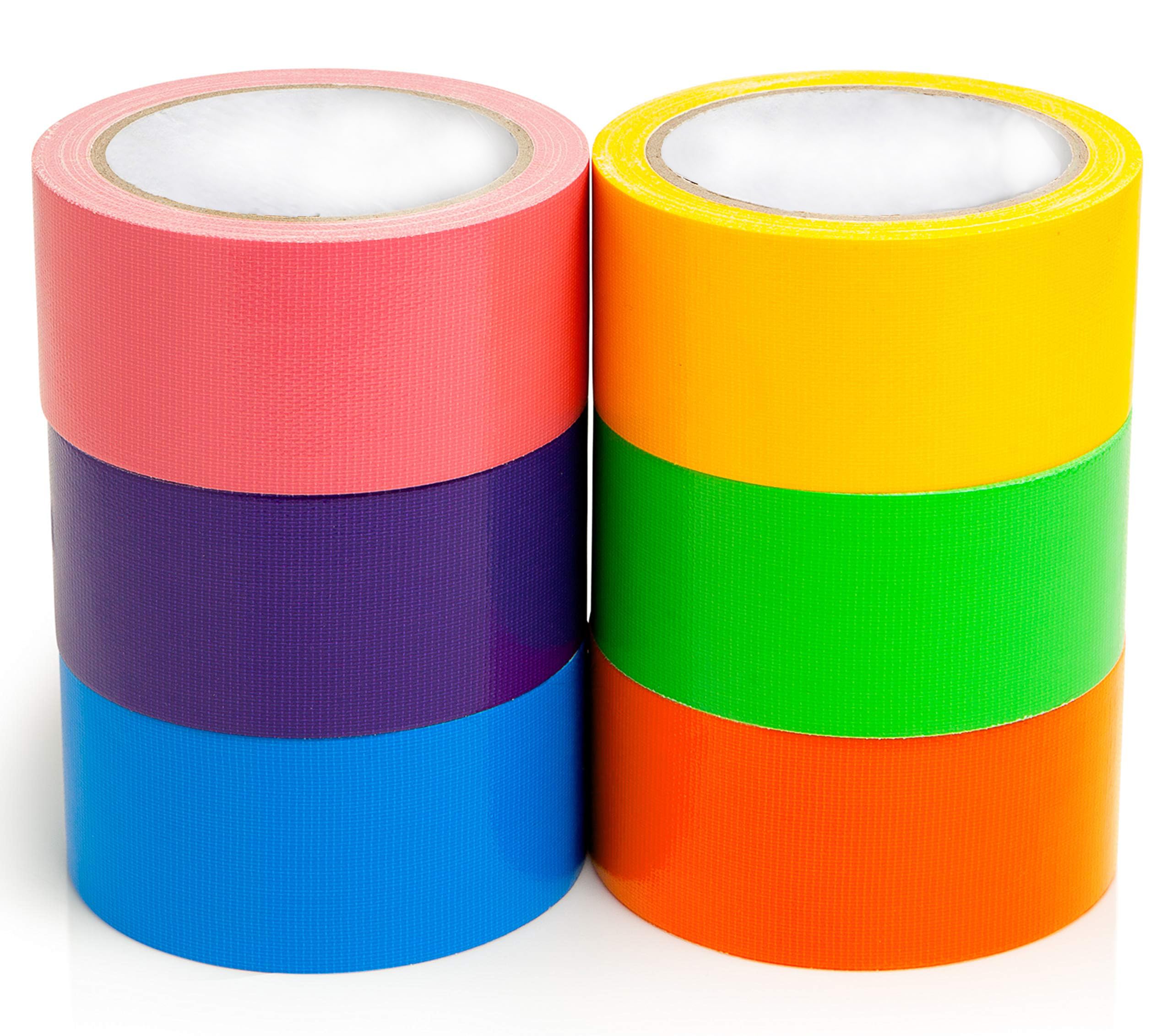 Sponsored Ad – NOSKIN Rainbow Colored Duct Tape — 6 Colors — 20 Yards x 2 Inch — Multicolor Art Tapes for Kids Arts, Crafts, Home, and Classroom DIY Projects