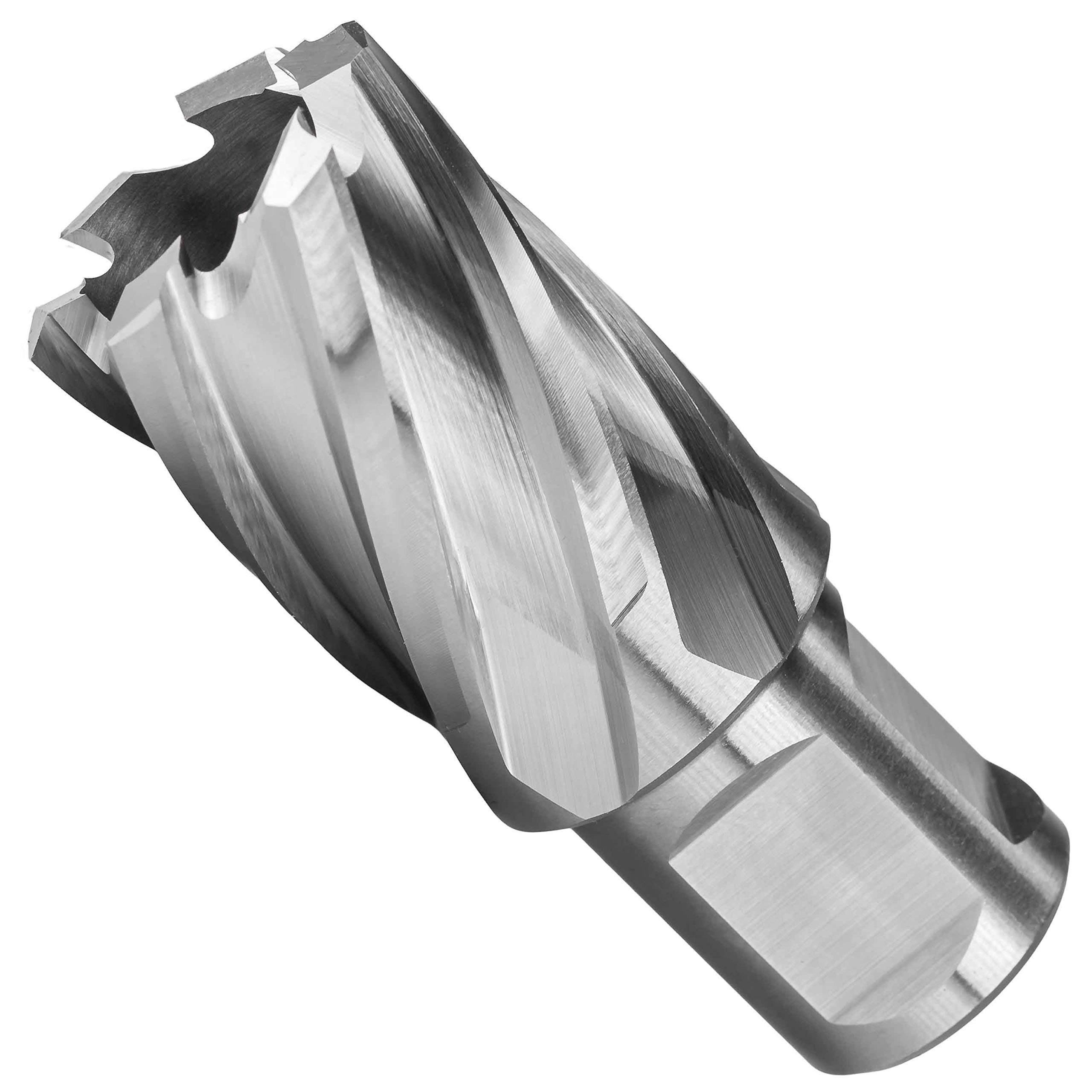 MELVER Punta per trapano HSS Weldon, 19 mm, profondità di taglio 30 mm (26)