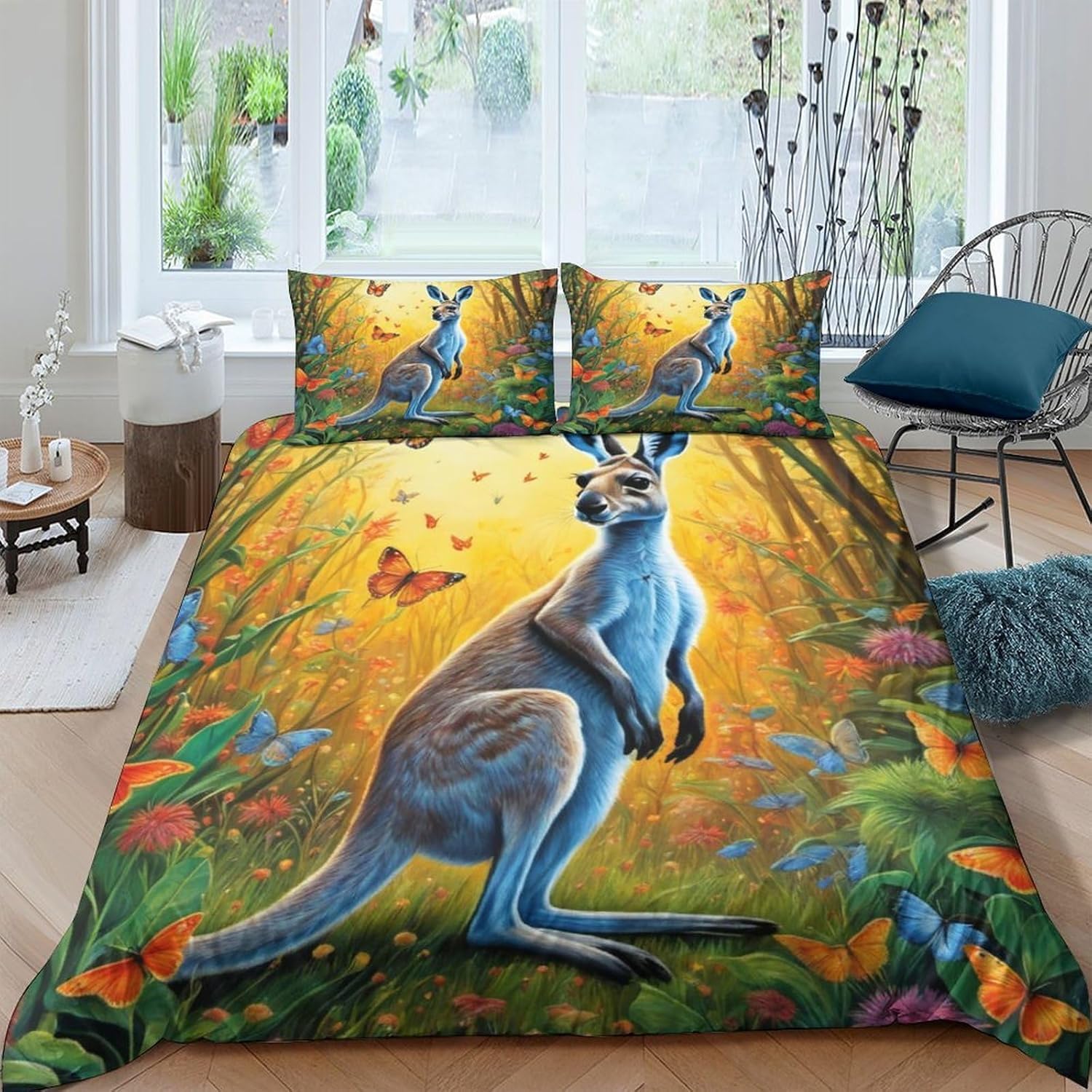 Parure de lit kangourou 3D pour transformer la décoration de votre chambre