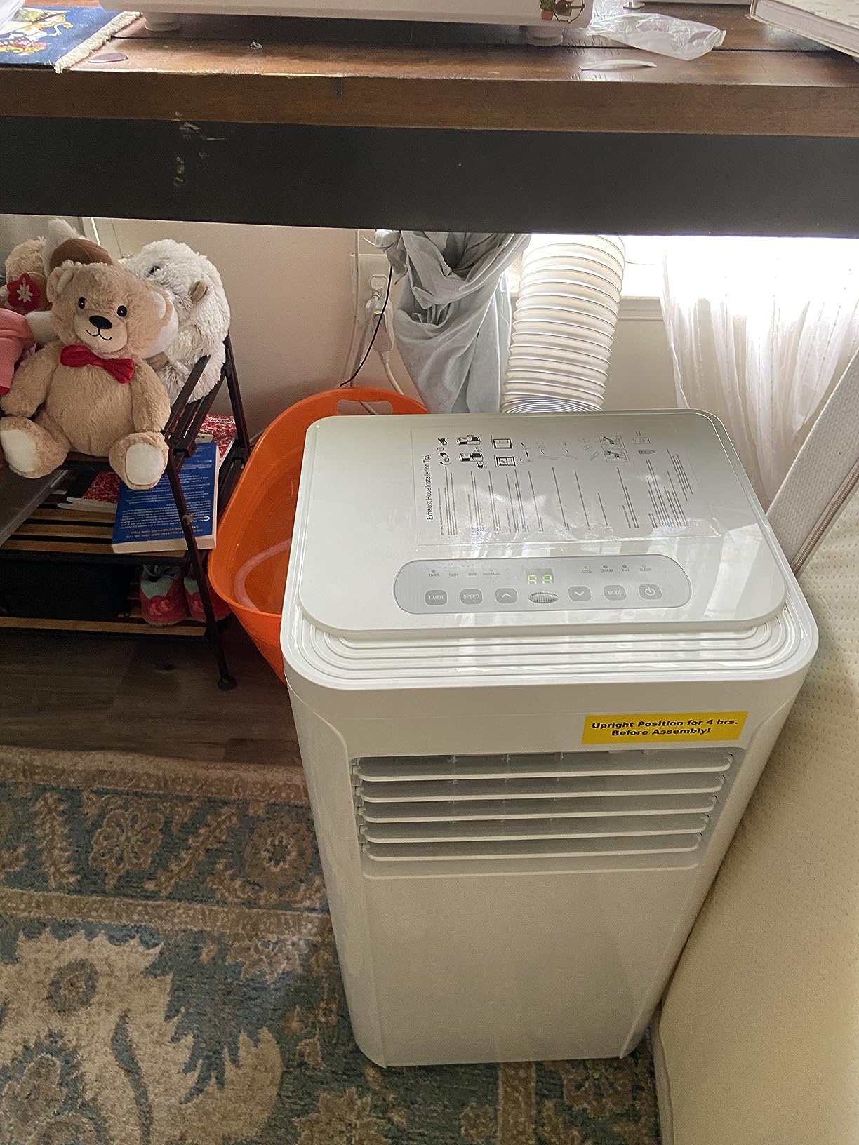 47/mo Finance Rintuf 12000 BTU Portable Air Conditioner, 550 sq.ft