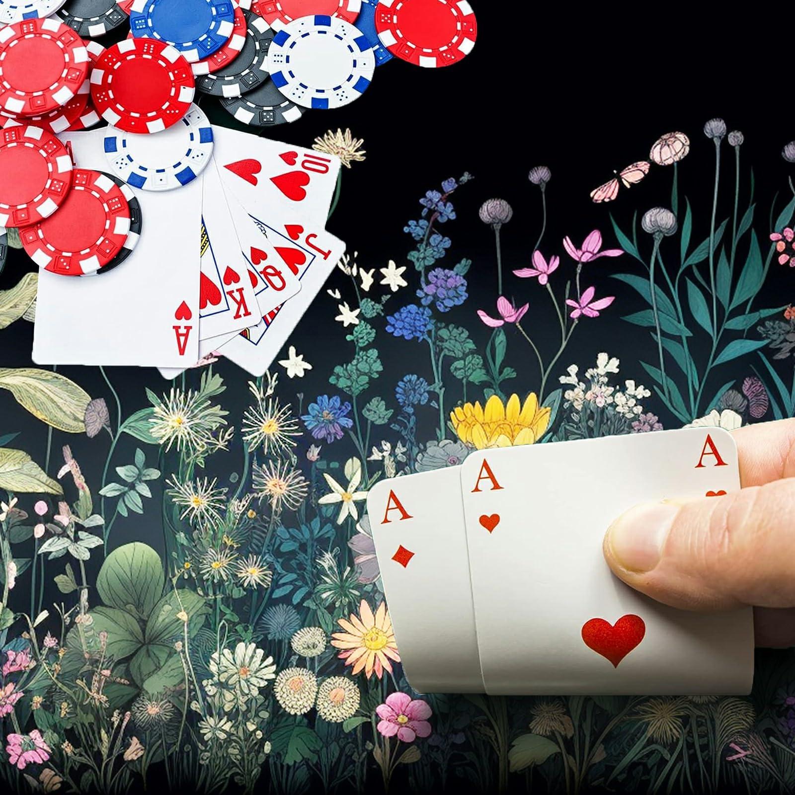 Amazon.com: Colourful Wild Flower for MTG & TCG Playmat Mouse Pad