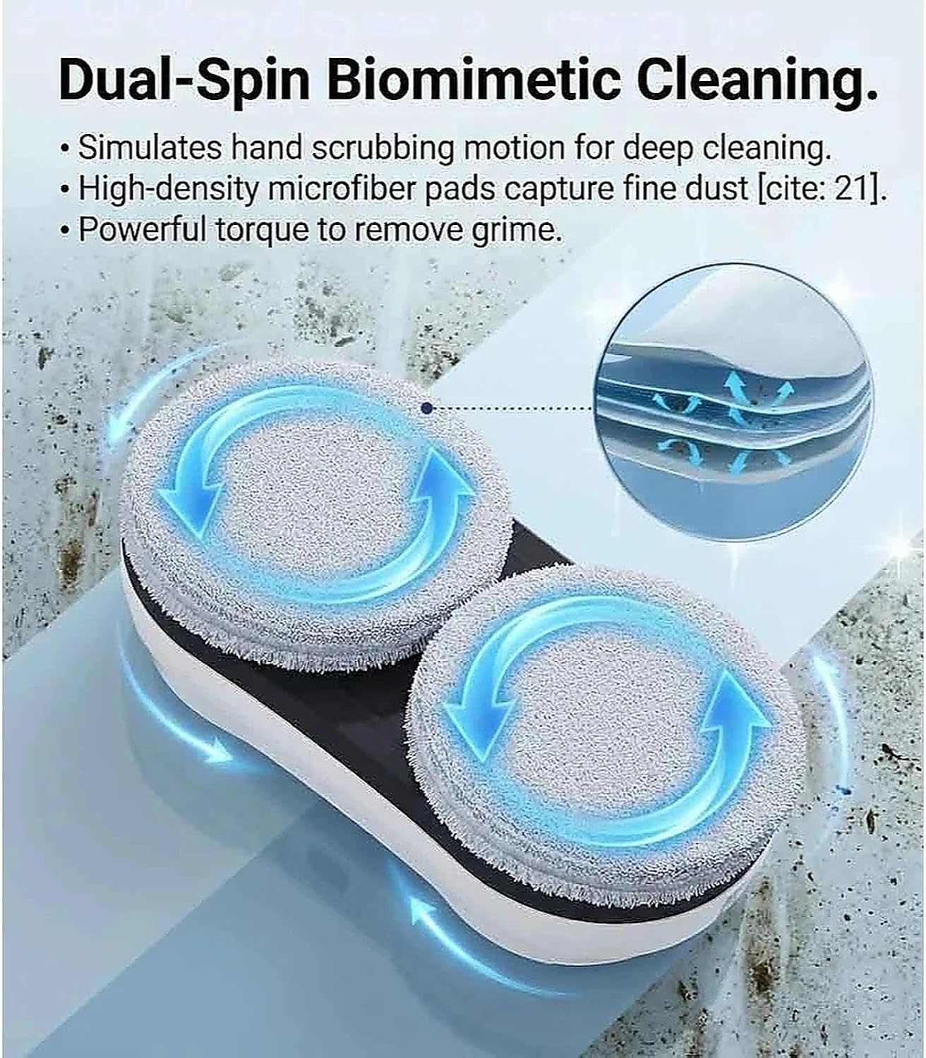 Automatic Window Cleaning Robot, 5600Pa Intelligent with Water Spray Function,Ultrasonic Auto for Streak-Free Shine,Remote Control and 10 Cloths