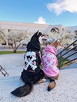 Vista 3 de ChoChoCho Woof - Sudadera con capucha para perro, sudaderas con capucha de perro de diseño para razas pequeñas, medianas y grandes, sudaderas