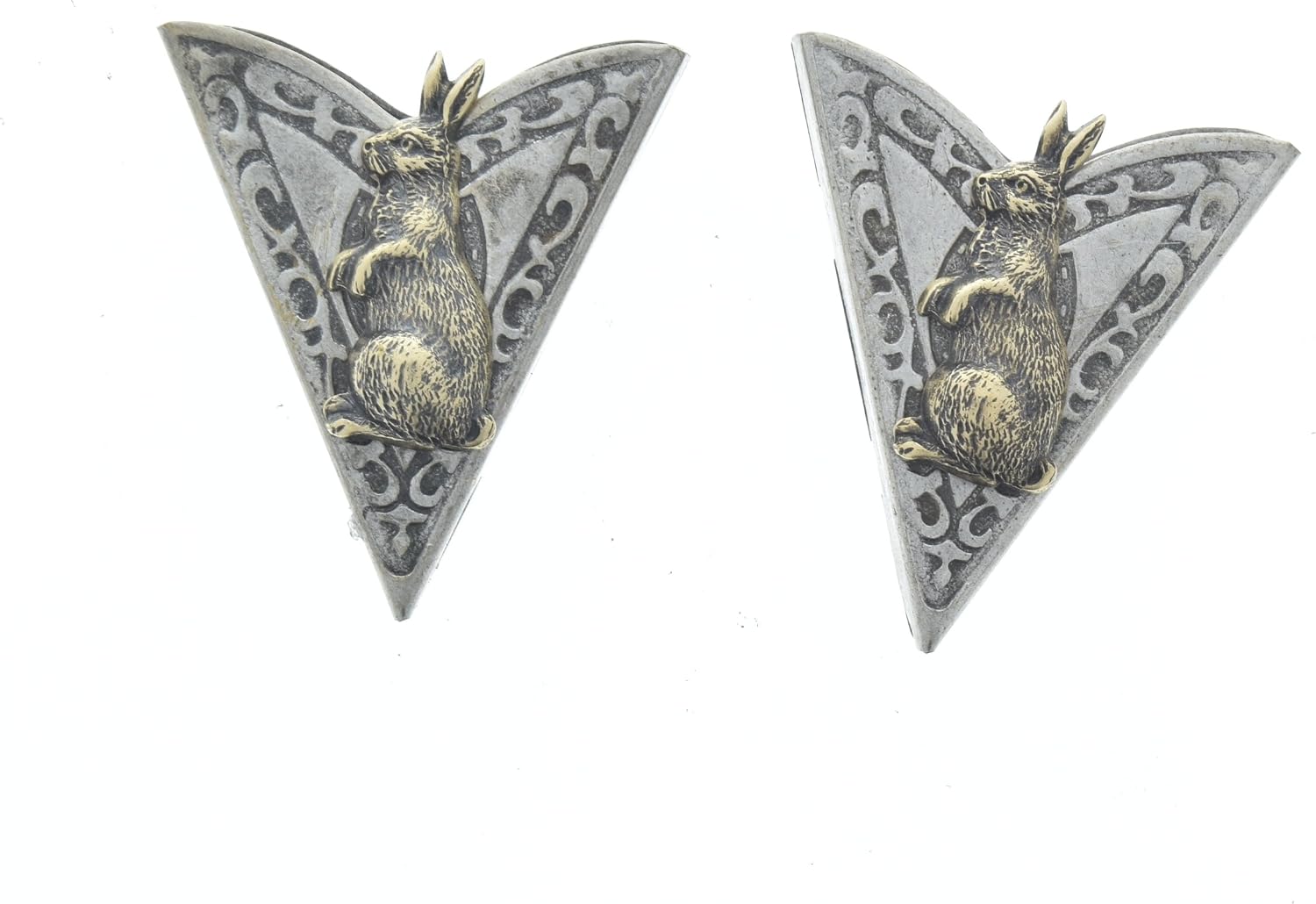 Amazon.com: HHH Design Rabbit Charmed Collar Tips - Western Collar Tip ...