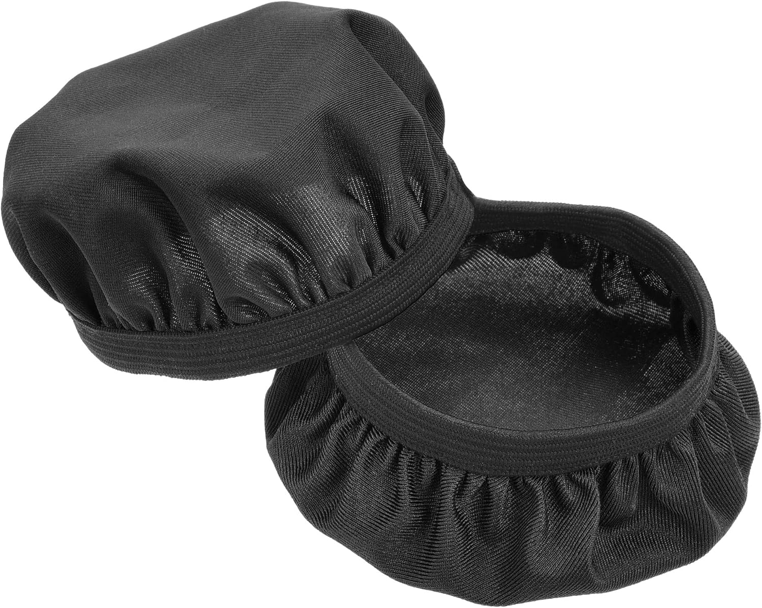 PATIKIL Black Flexible Fabric Washable Headphone Covers