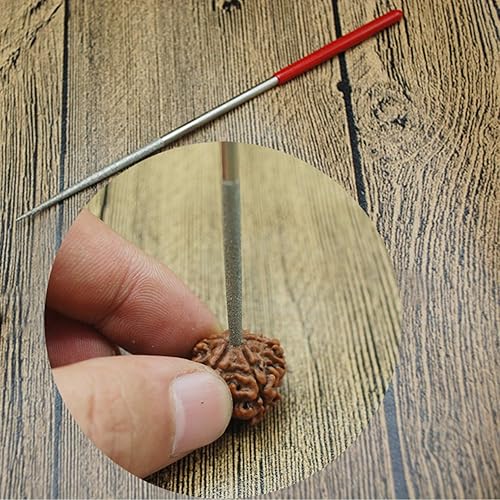 Miniatura 5 de Juego de 10 limas de aguja de diamante mini (6 pulgadas de longitud total de grano 150) por Kalim