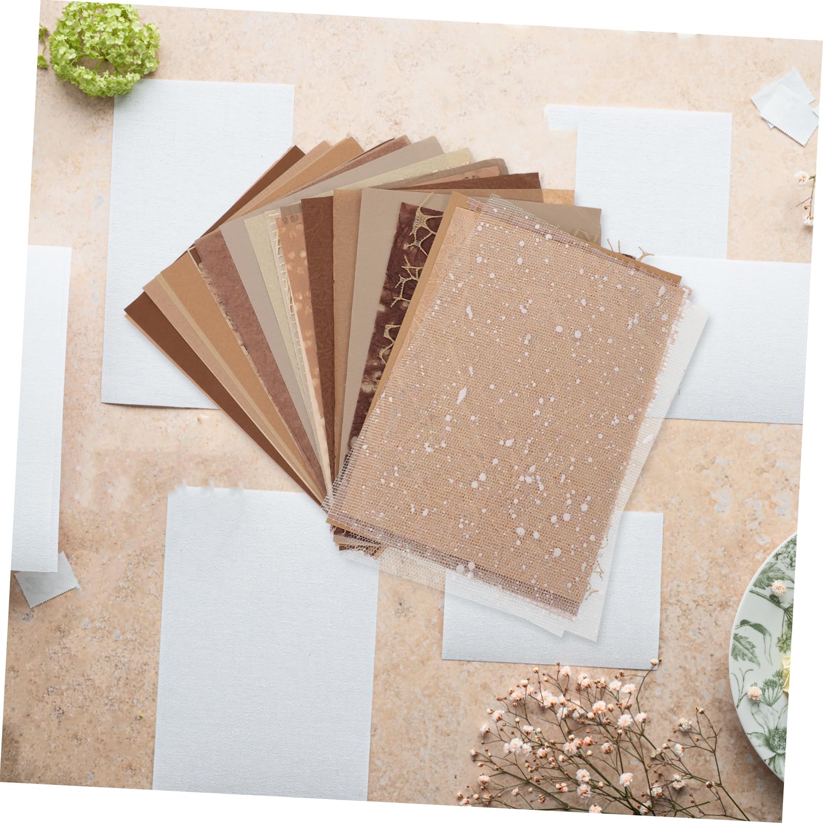 Hohopeti 30fogli Carta Da Giornale Carta Per Scrapbooking Per Sfondo Per Biglietti d Auguri Fatti Mano Decorazioni Confezioni Regalo