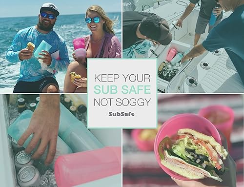 Miniatura 5 de Contenedor para sándwiches SubSafe Sub  Este contenedor reutilizable para sándwiches mantiene tu comida segura y sin alteraciones  Accesorios