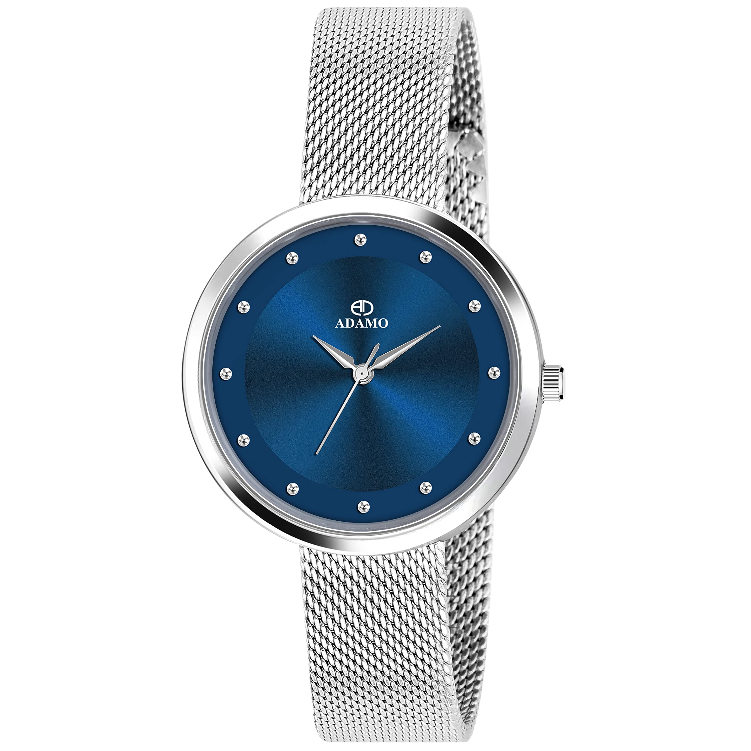 ADAMO Aritocrat Double Shade Blue Dial Premiun Womens & Girls Watch 874SSM05 (B0BZNY2BN2) Amazon Price History, Amazon Price Tracker