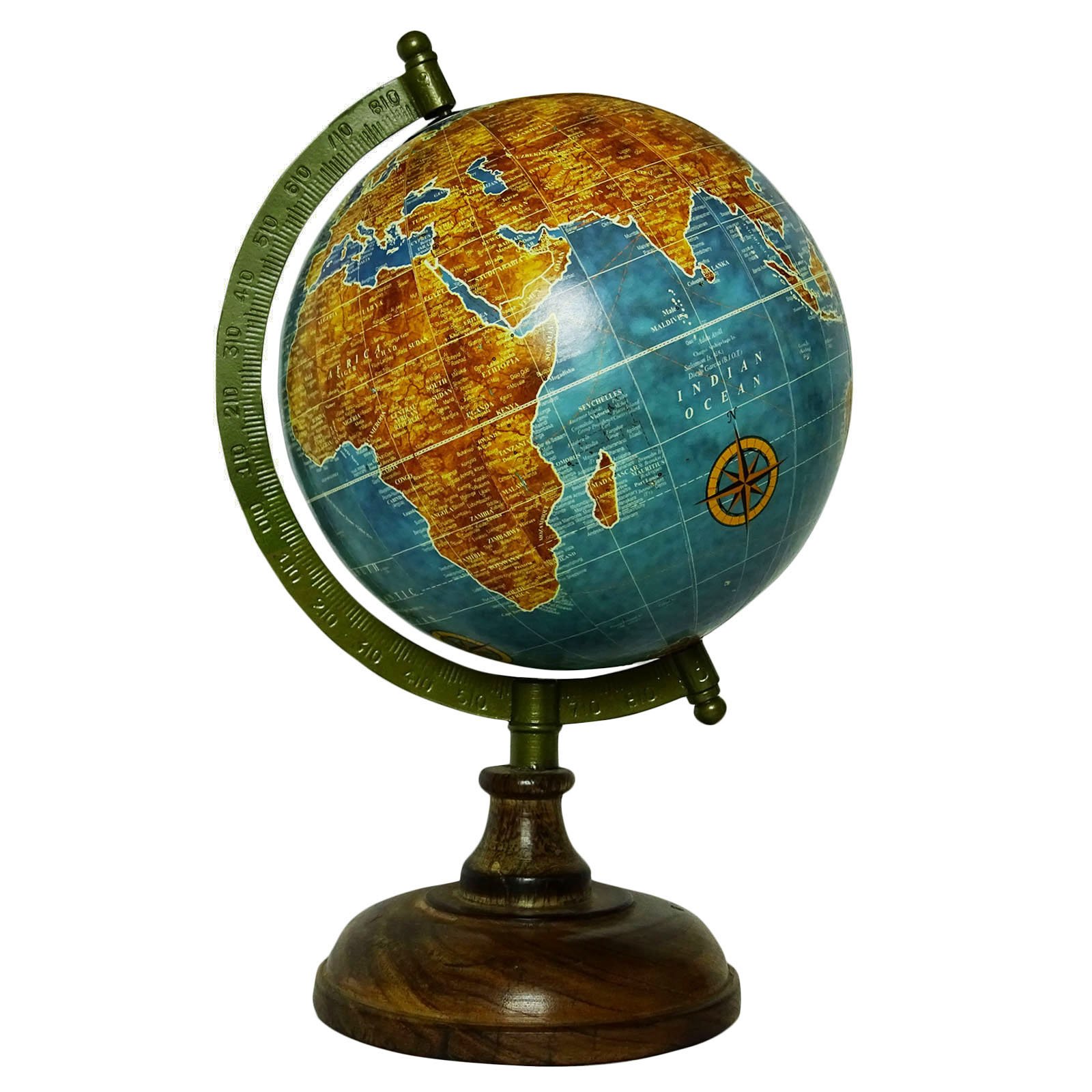Globe terrestre rotatif pour enrichir l'ambiance de votre bureau de travail