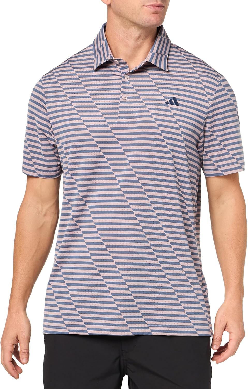 adidas Mens Ultimate365 Mesh Print Polo