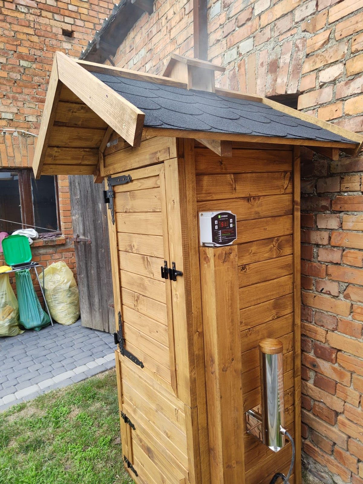 NOWY DYMBOX Generator dymu do wędzarni 2,3 l z POPIELNIKIEM
