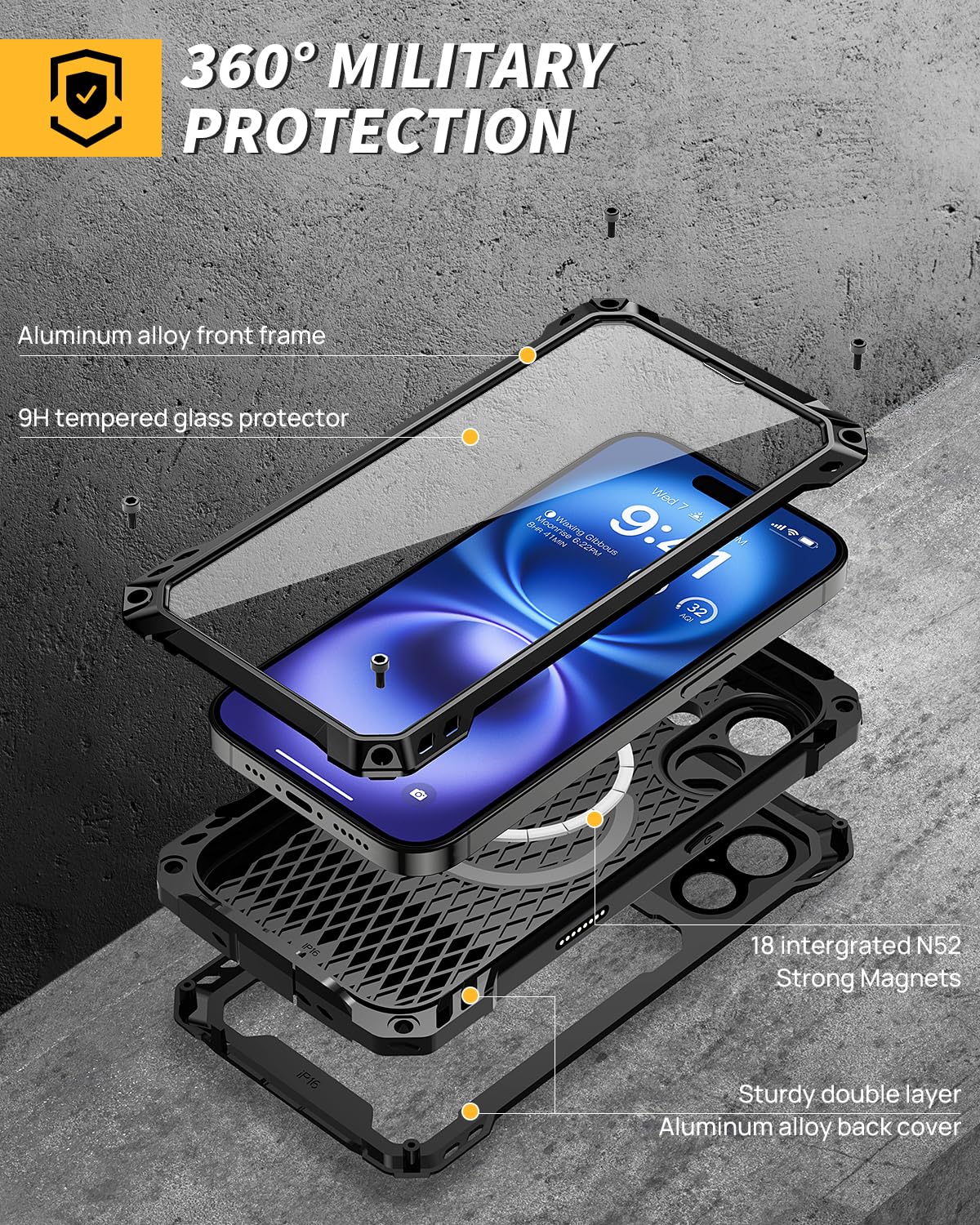 iPhone 16 Pro Extreme valbescherming
