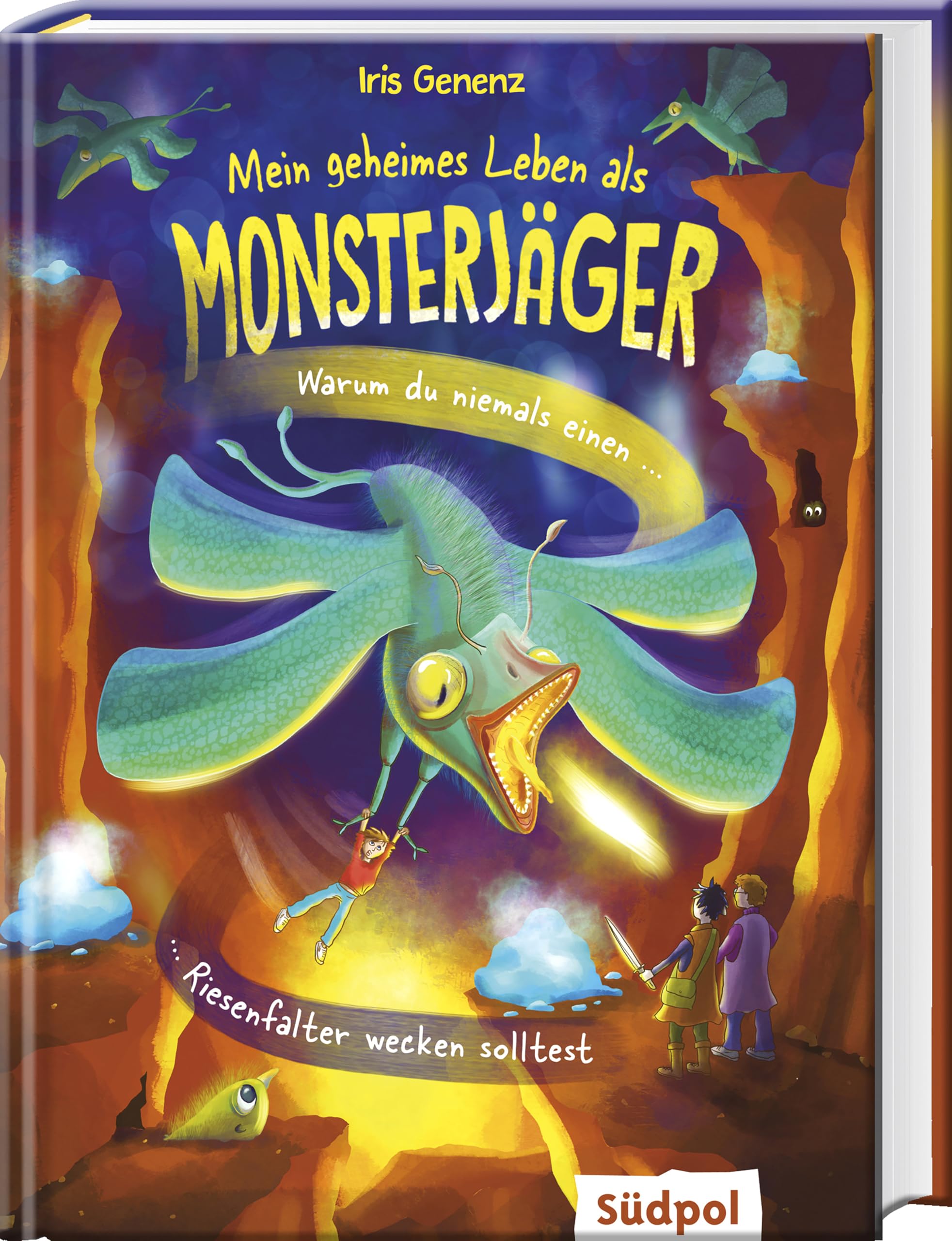 Mein geheimes Leben als Monsterjäger - Warum du niemals einen Riesenfalter wecken solltest: Superlustige und rasante Fantasy - witzig-cooles Kinderbuch ab 9 Jahren für Jungen und Mädchen