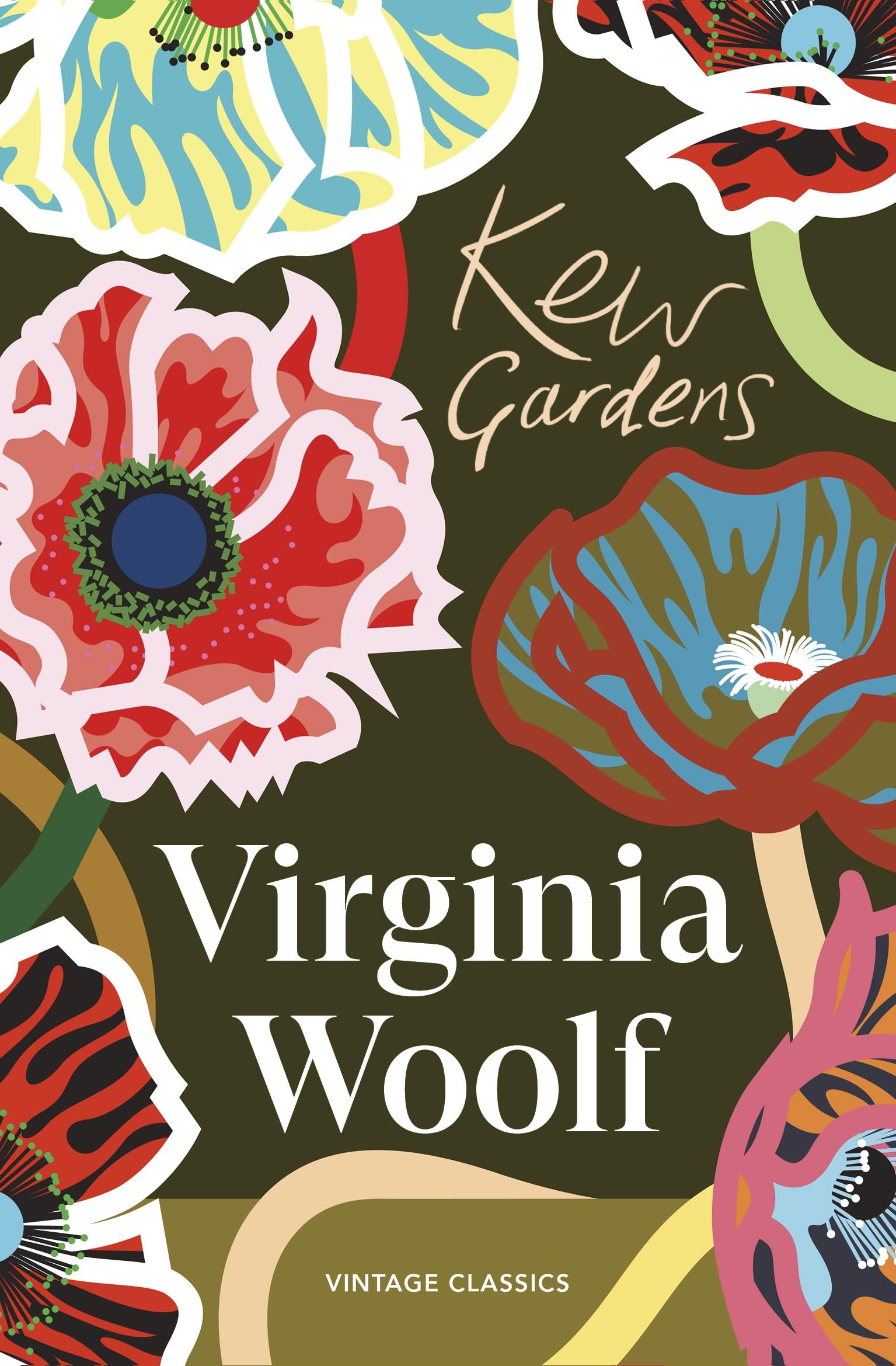 Virginia Woolf Unisex Multicolor Kew Gardens Paperback Book