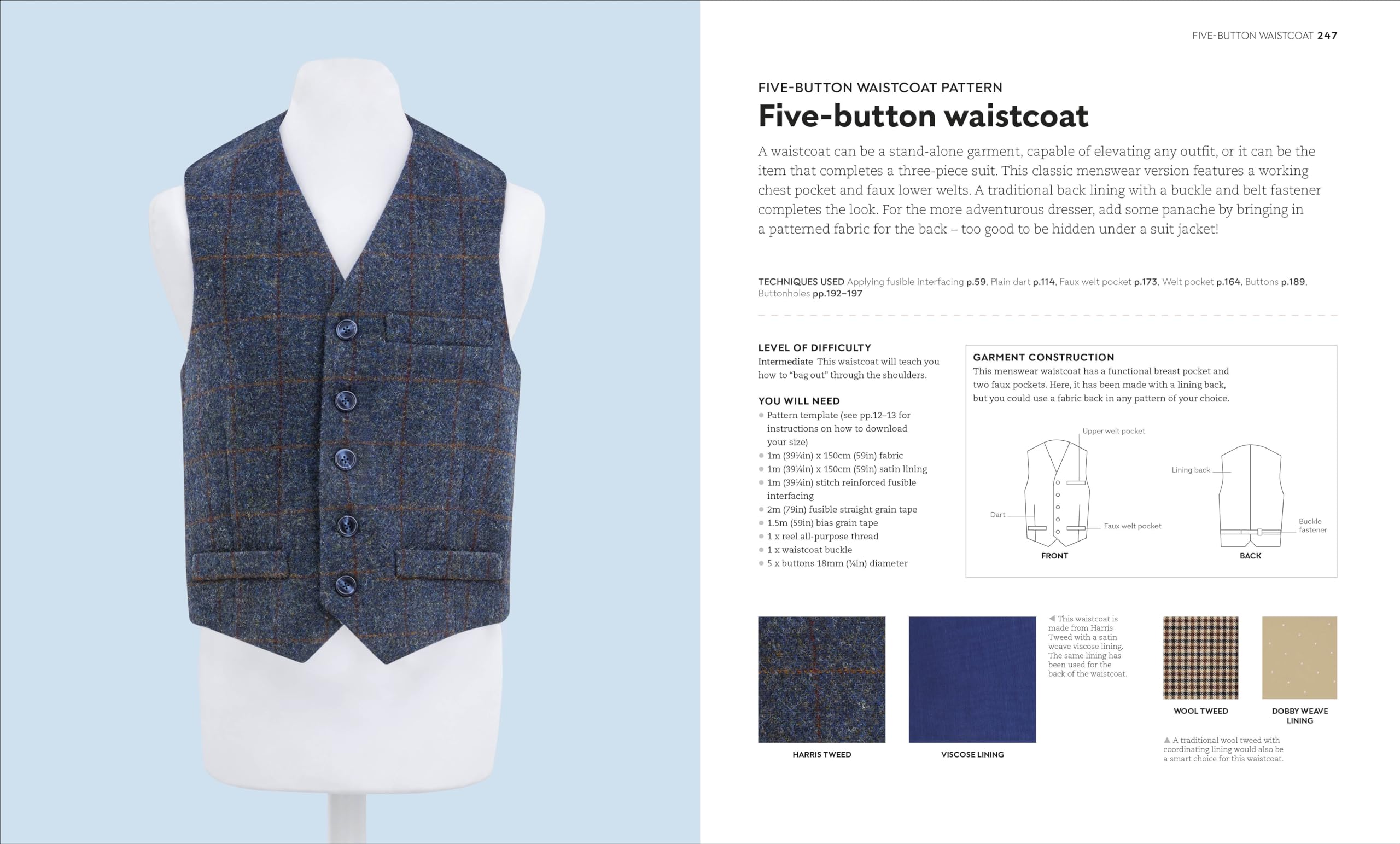 The Tailoring Book: Measuring. Cutting. Fitting. Altering. Finishing