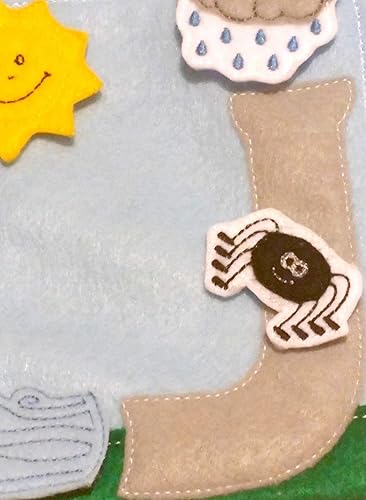 Miniatura 3 de Itsy Bitsy Spider Quiet Book Page - QB125