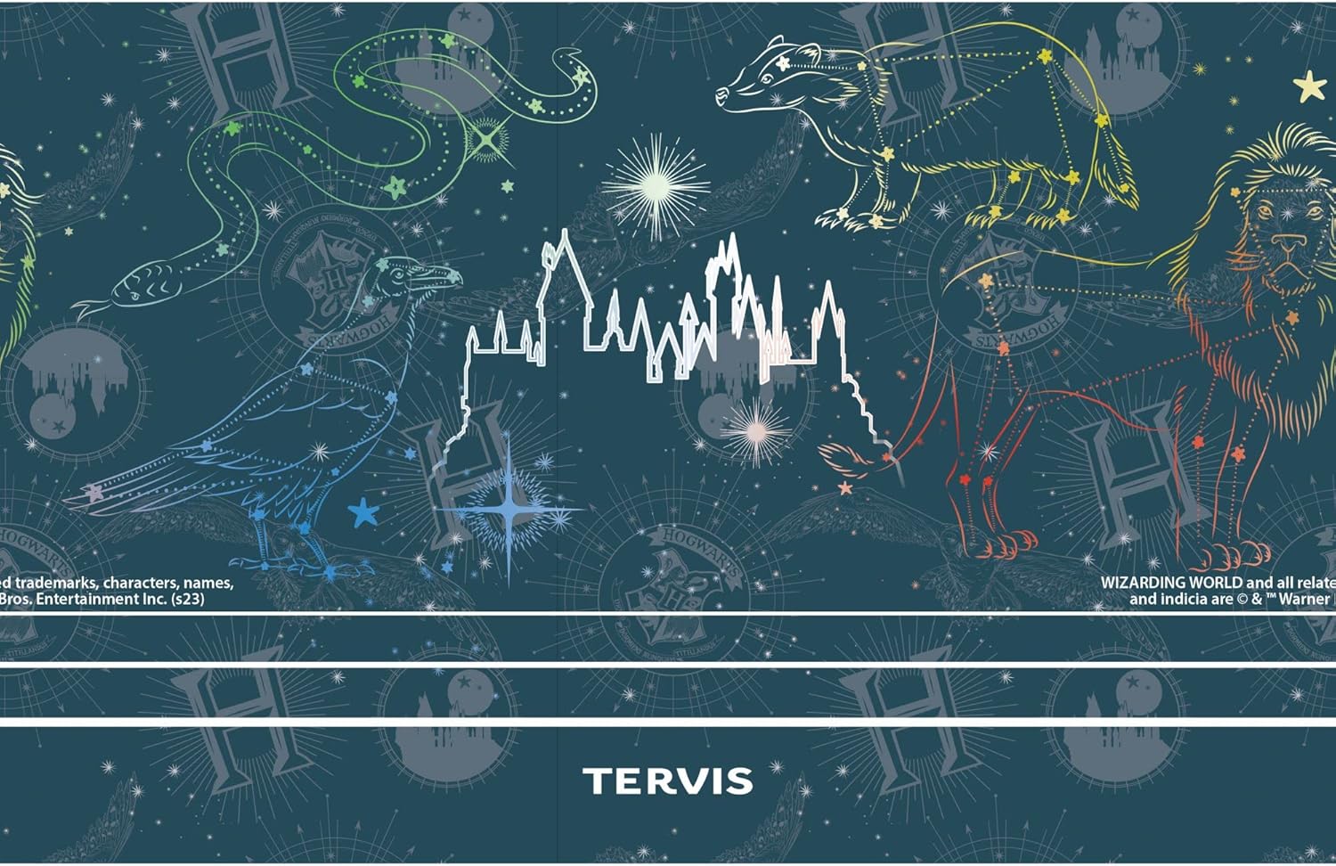 Tervis Traveler Harry Potter Marauder's Constellation Triple Walled Insulated Tumbler Travel Cup Keeps Drinks Cold & Hot, 30oz, Stainless Steel - Image 2