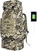 Hiking Backpack, 80L/100L Camping Military Tactical Backpack with USB Charging Port, Waterproof Large Travel Daypack Outdoor Molle Rucksack for Men Women