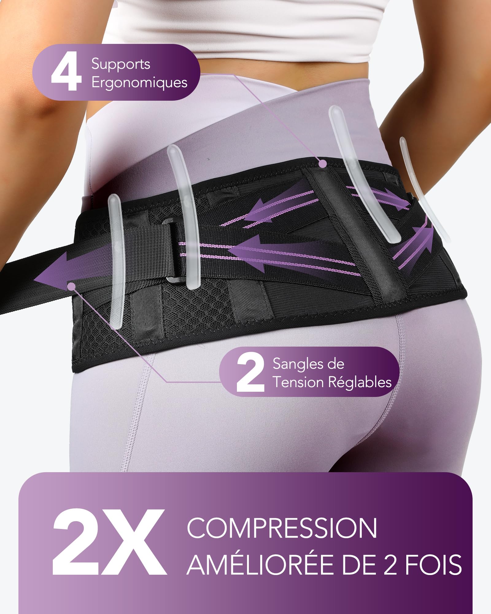 Fitomo Ceinture de Hanche,L