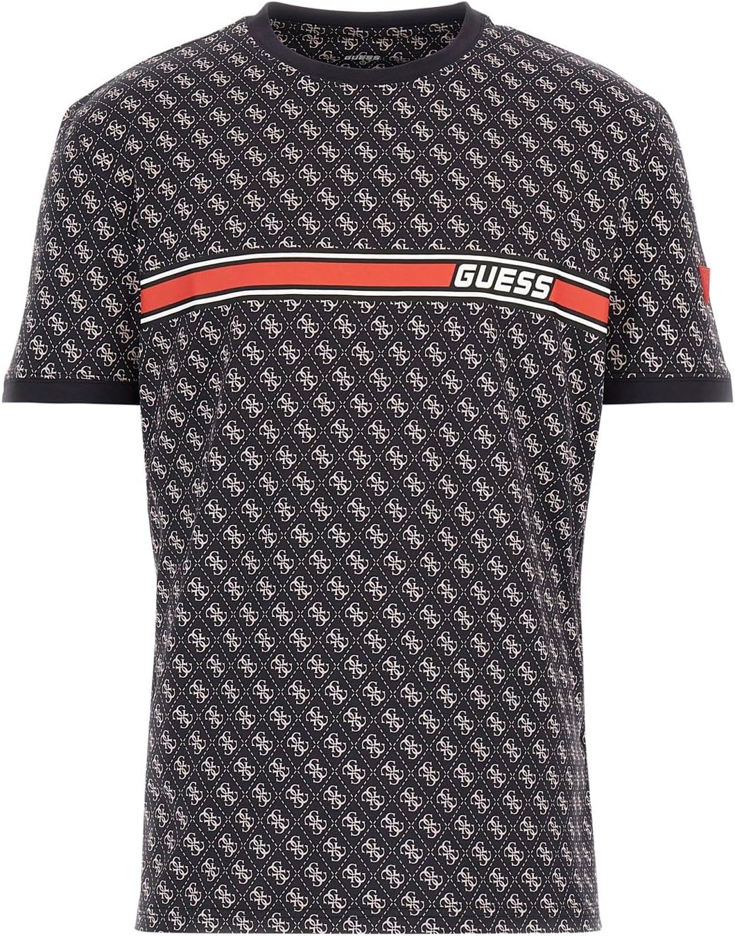 GUESS Men's Eco Alino Crew Neck T-Shirt - Image 3