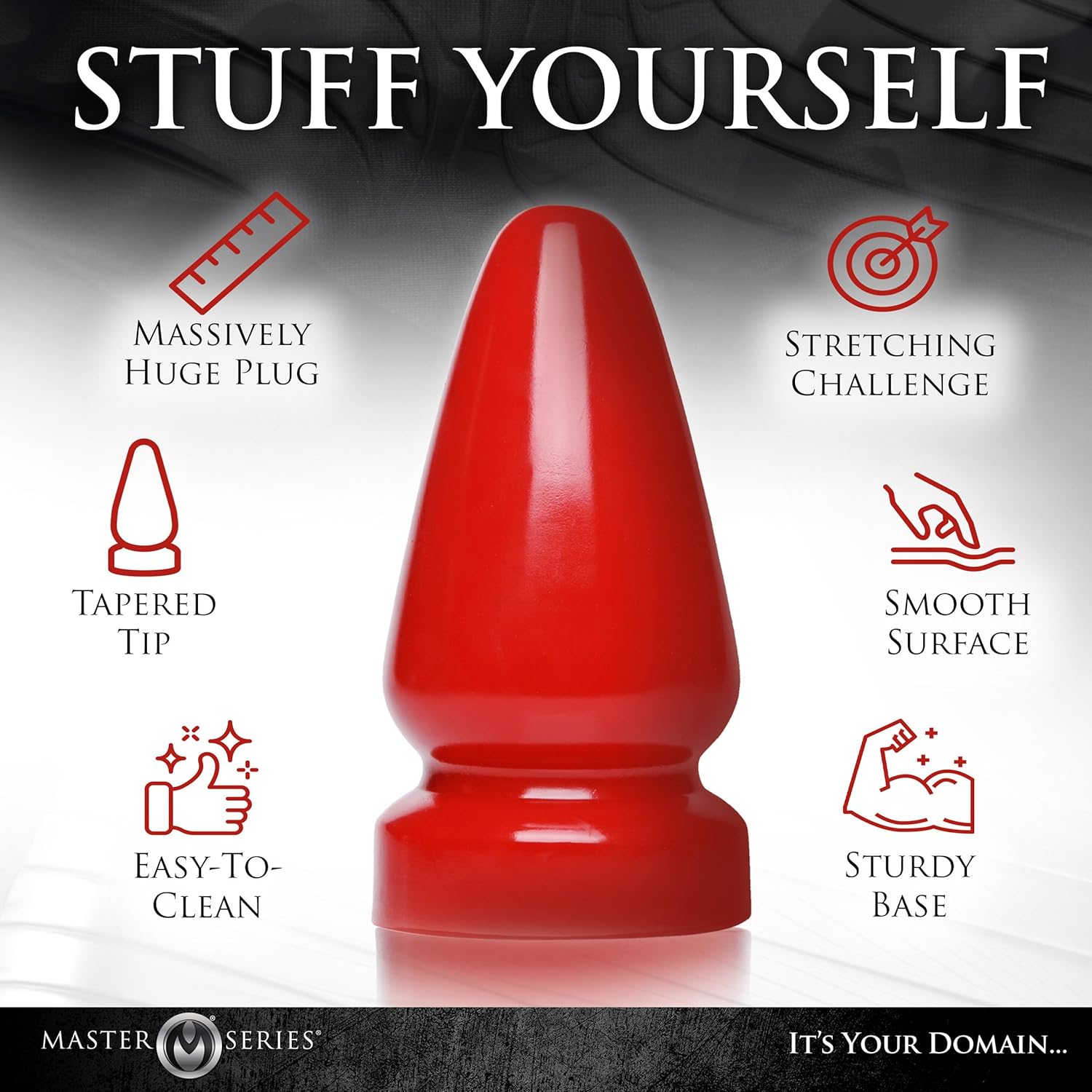 Red Anal Plug