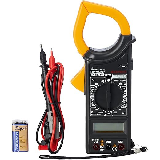 NEW MASTECH M266 DIGITAL AC CLAMP METER CLIP-ON-METER by Supreme Traders Supertronics1989